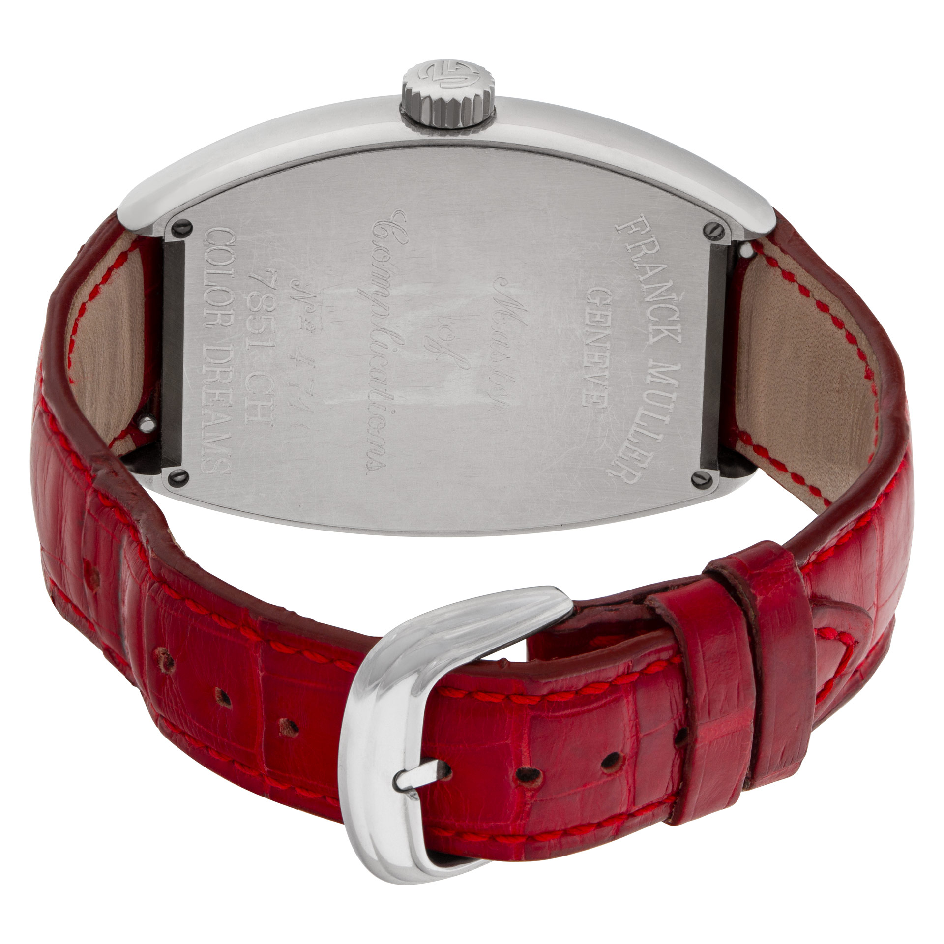 Franck Muller 7851 CH Crazy Hour Automatic Unisex Stainless Steel 5