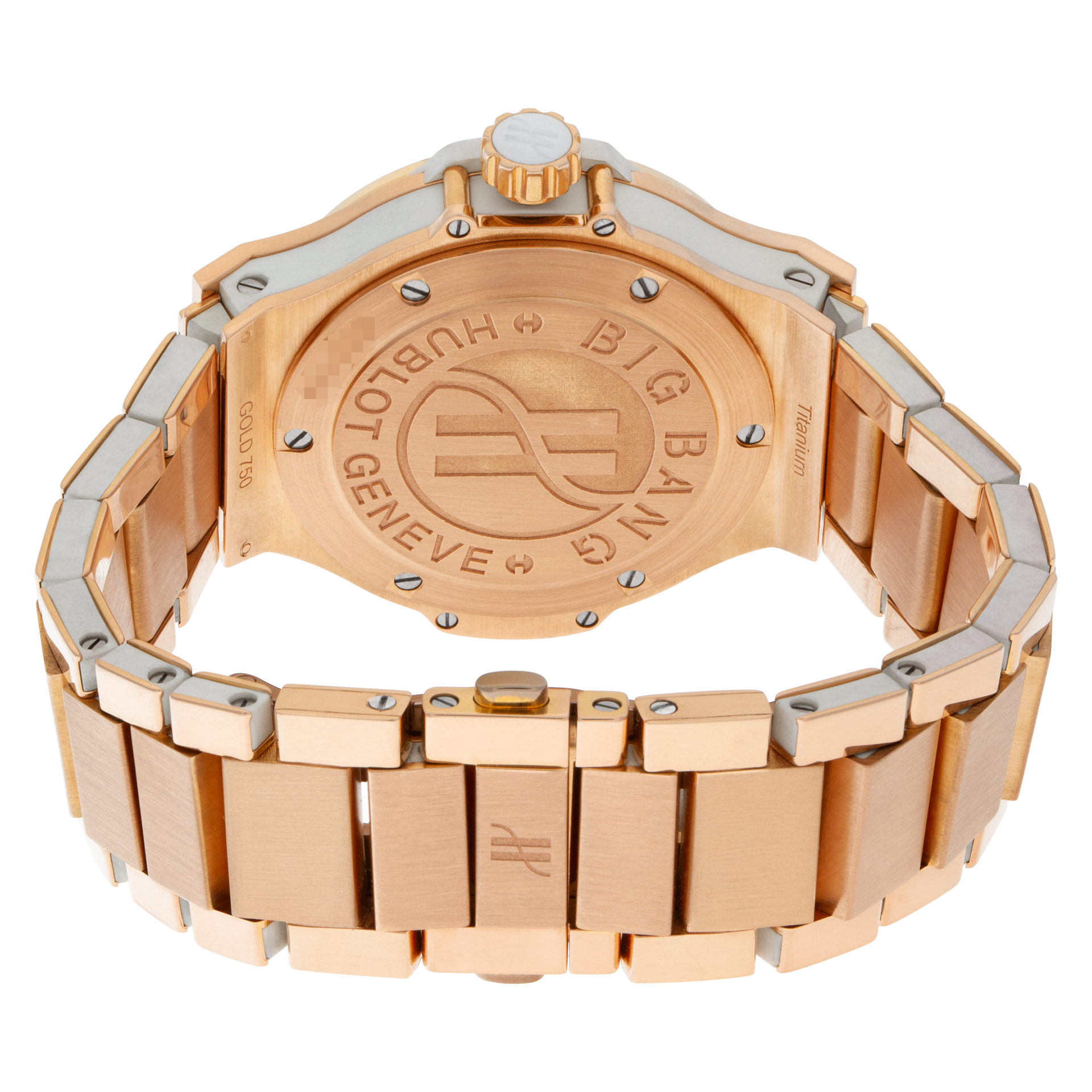 Hublot 361.PE.2010.PE.1104 Big Bang Quartz Unisex 18k rose gold and white resin 5