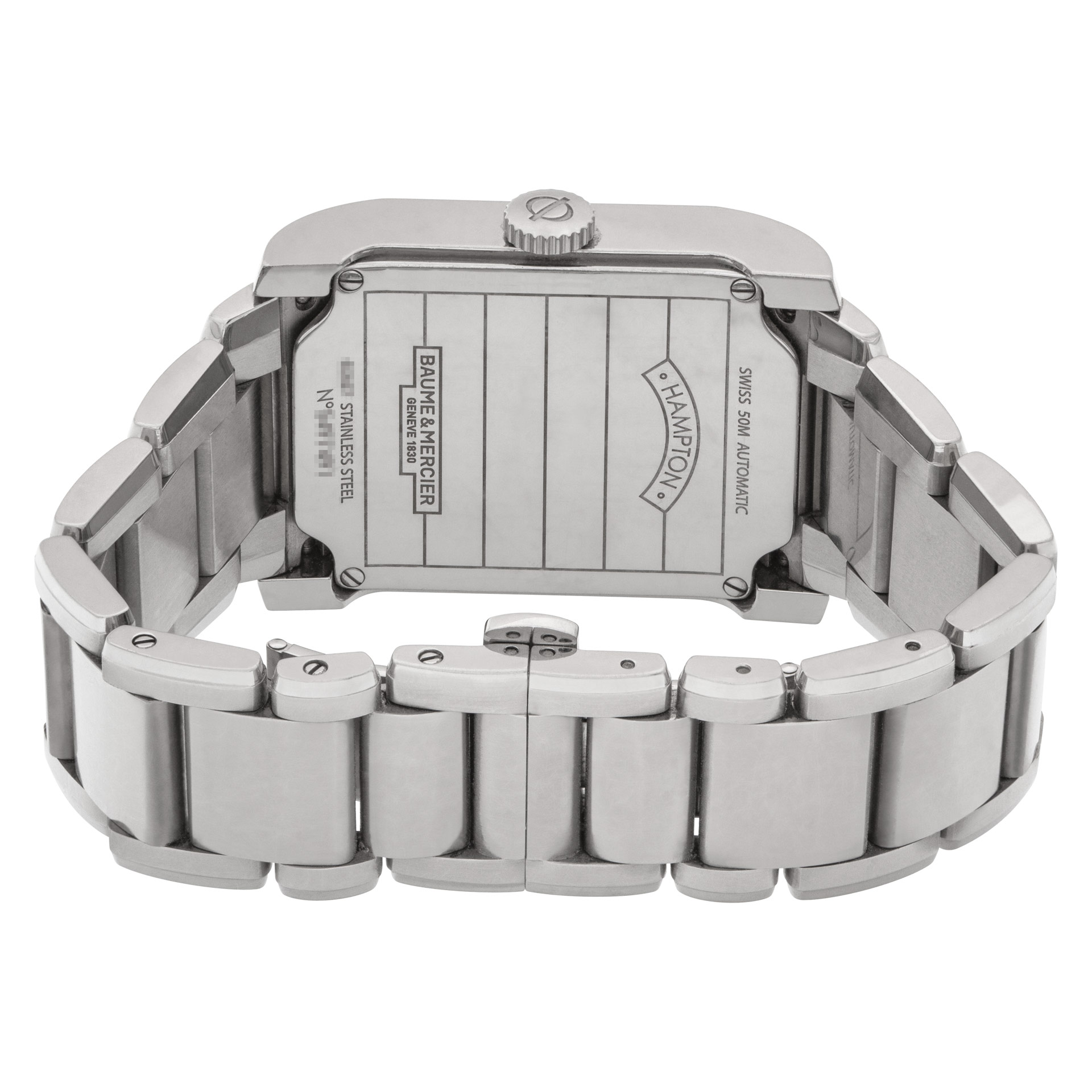 Baume & Mercier 65697 Hampton Automatic Unisex Stainless Steel 5