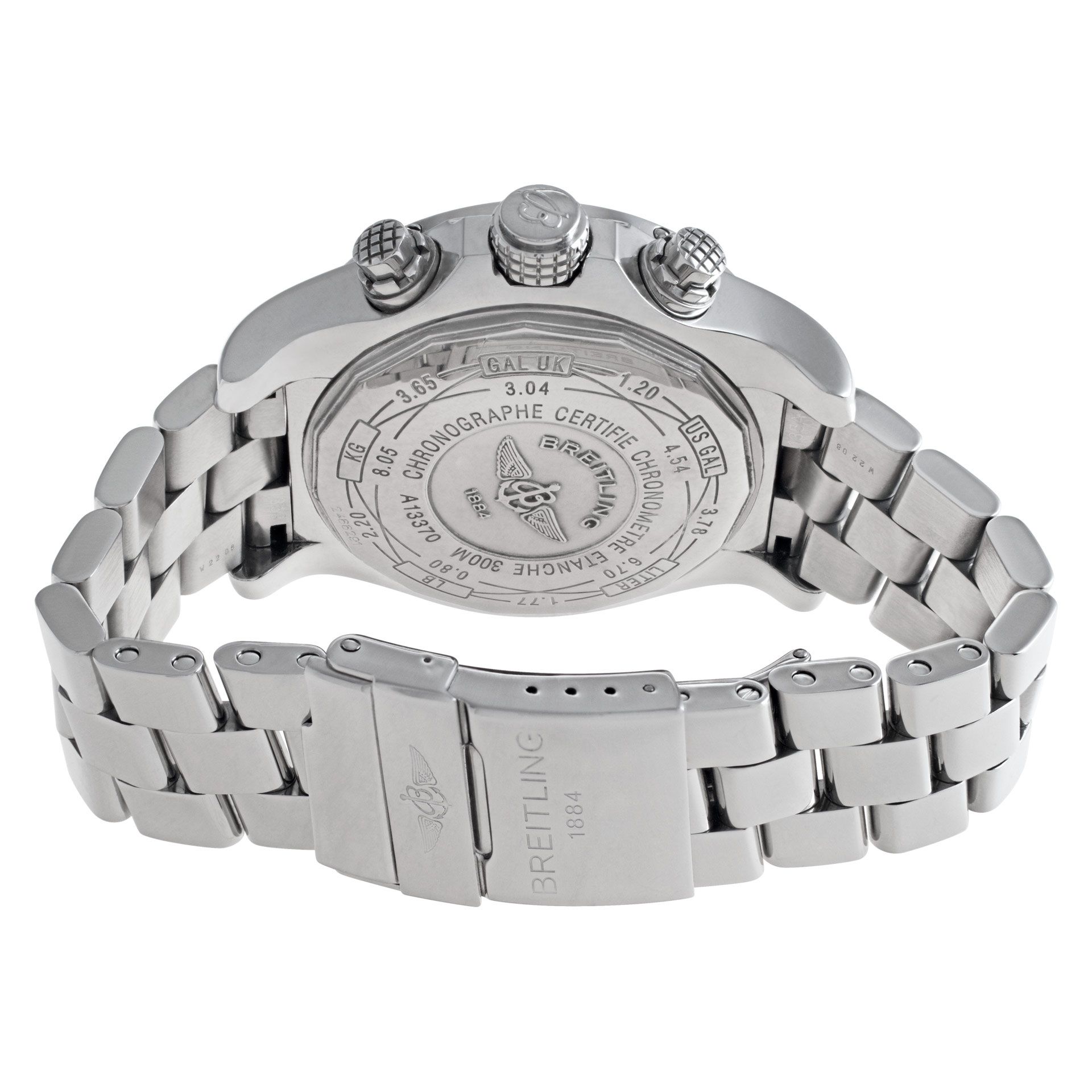 Breitling a13370 Super Avenger Automatic Male Stainless Steel 5