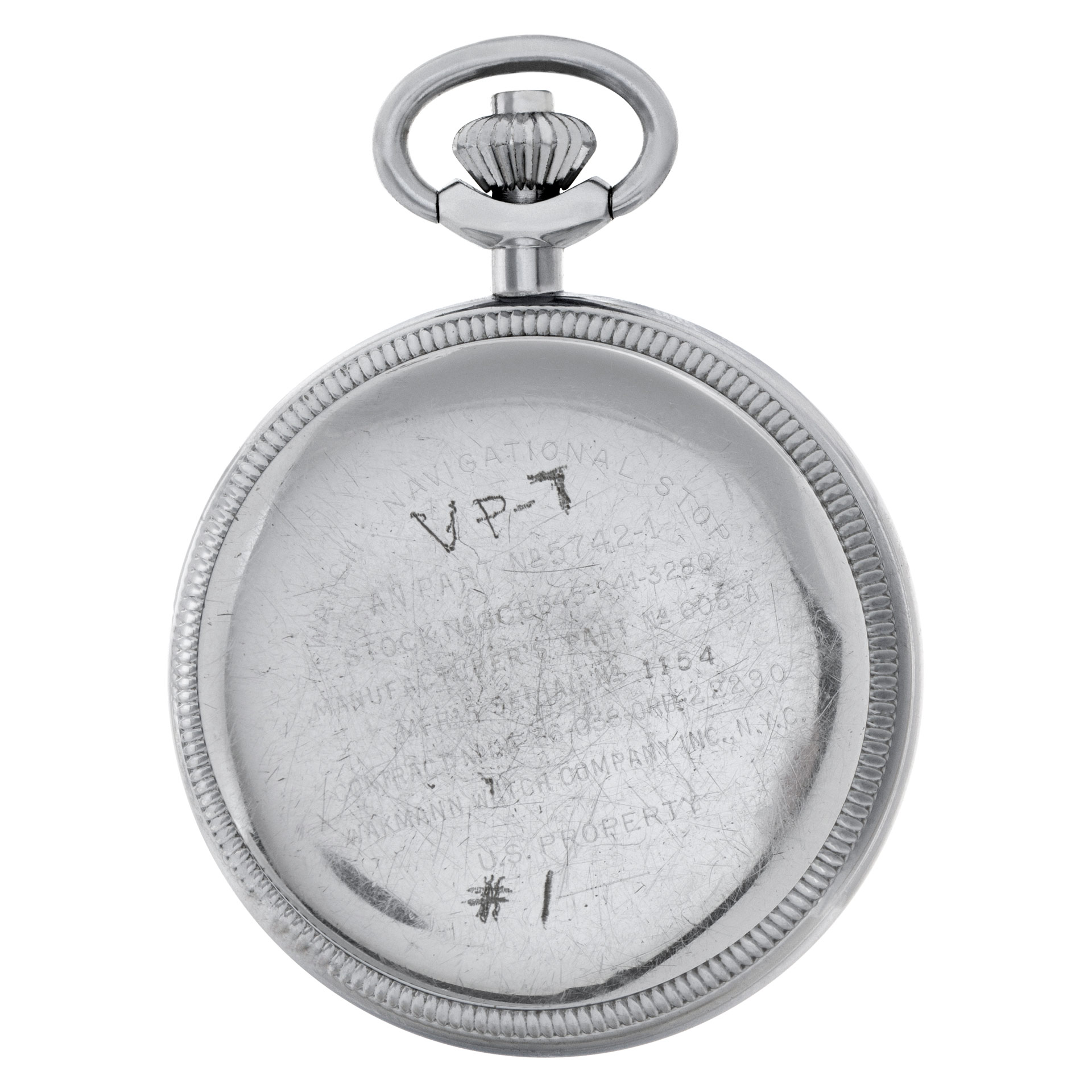 Breitling Breitling 704 pocket watch Manual Male Stainless Steel 5
