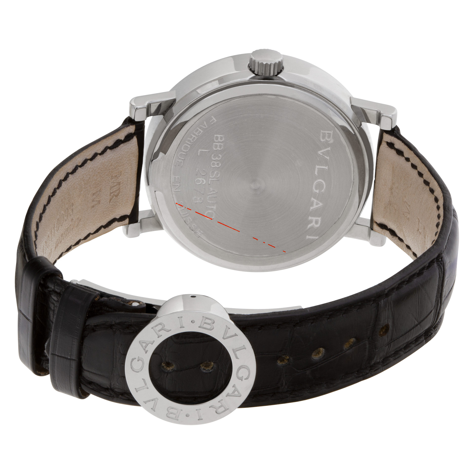 Bvlgari BB 38 SL Bvlgari Automatic Unisex Stainless Steel 5