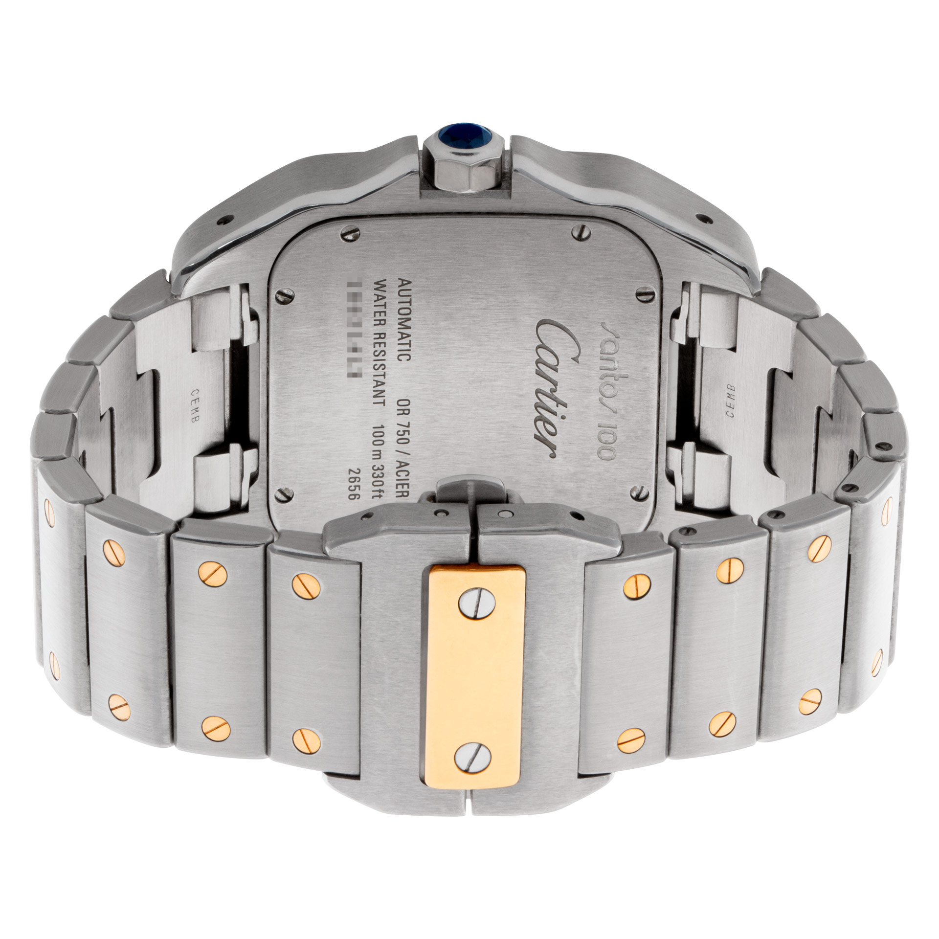 Cartier W200728G Santos 100 Automatic Male Stainless Steel 5