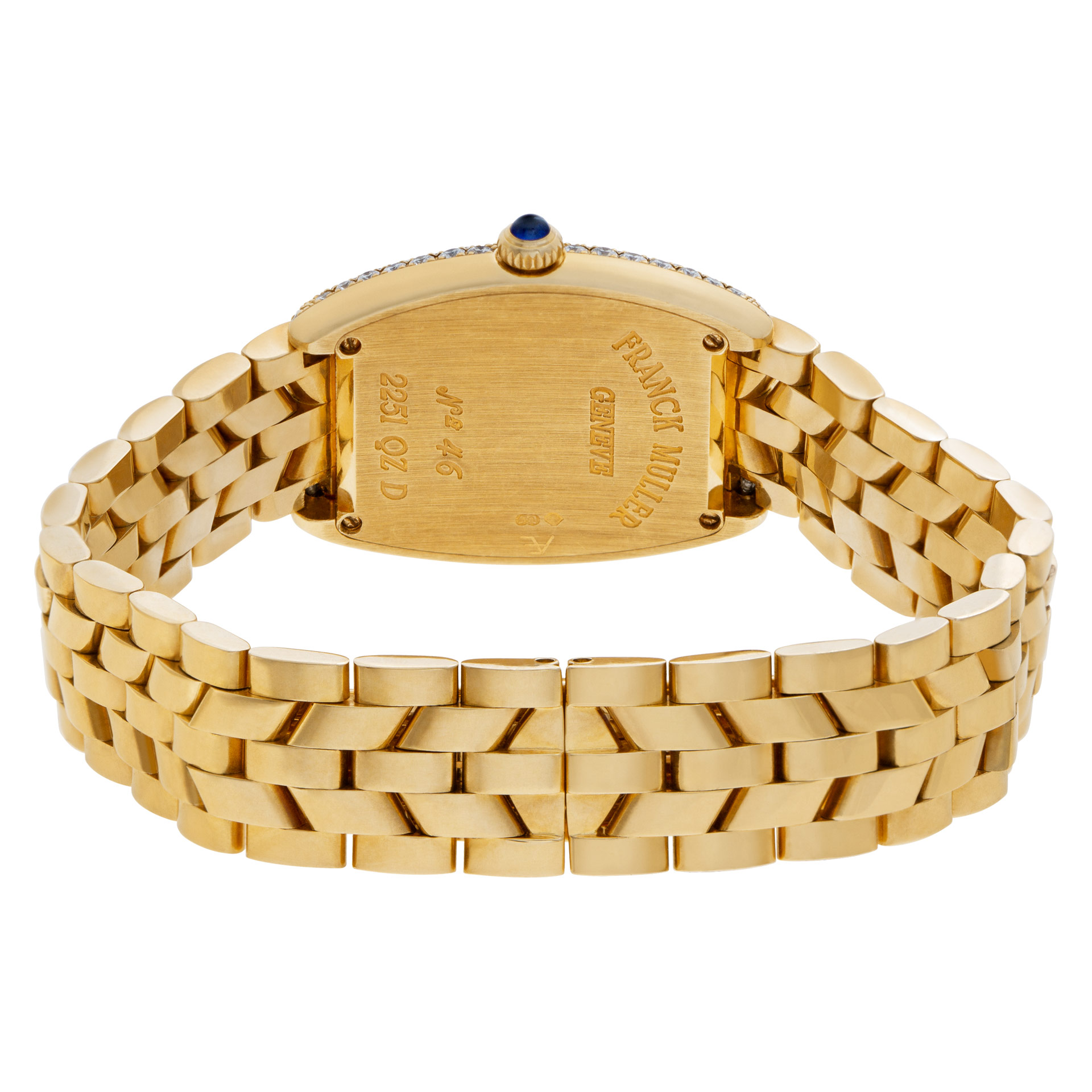 Franck Muller 2251 qz d Curvex Quartz Female 18k yellow gold 5