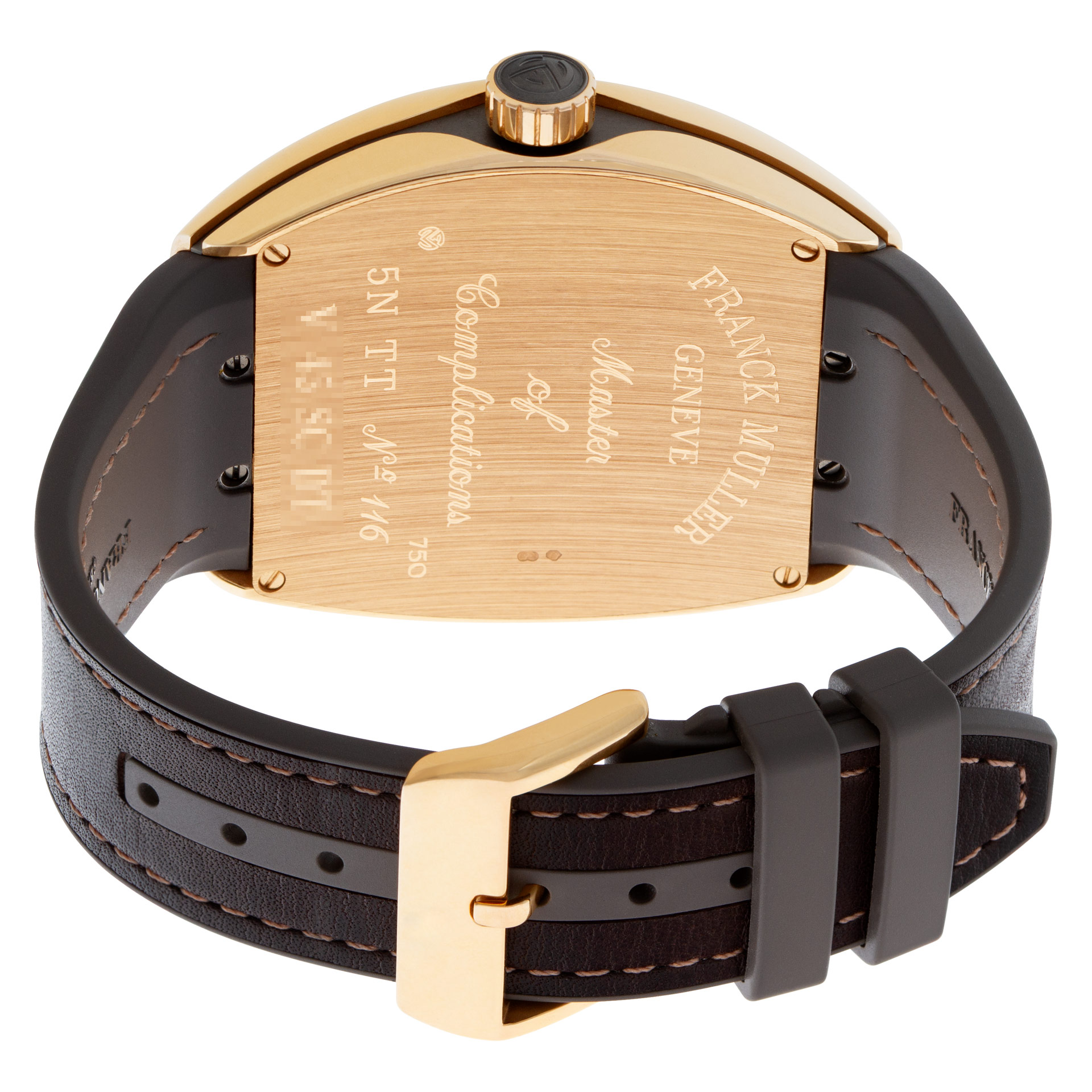 Franck Muller V 45 SC DT Vanguard Automatic Male 18k rose gold 5