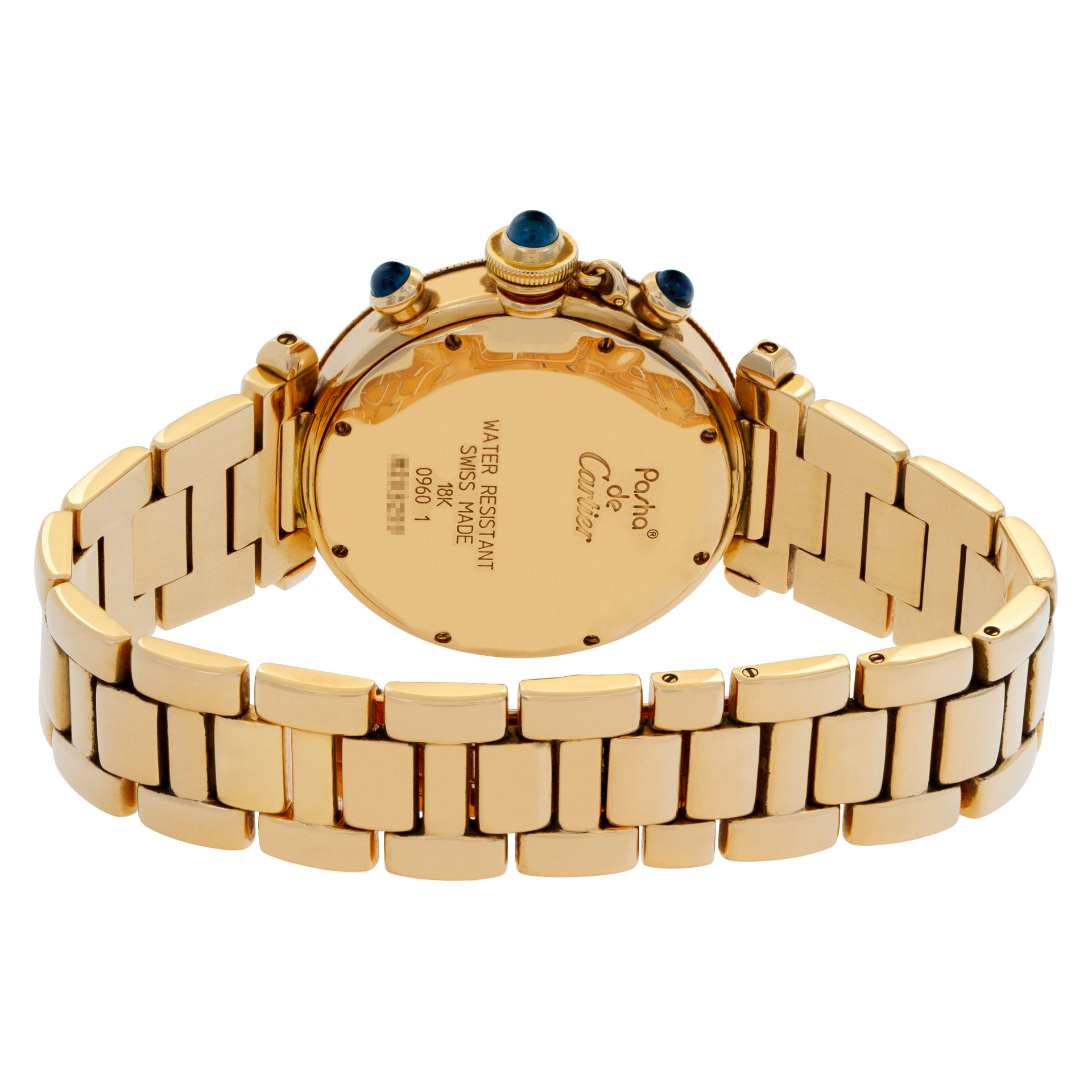 Cartier w30009D1 Pasha 38 Quartz Male 18k yellow gold 5