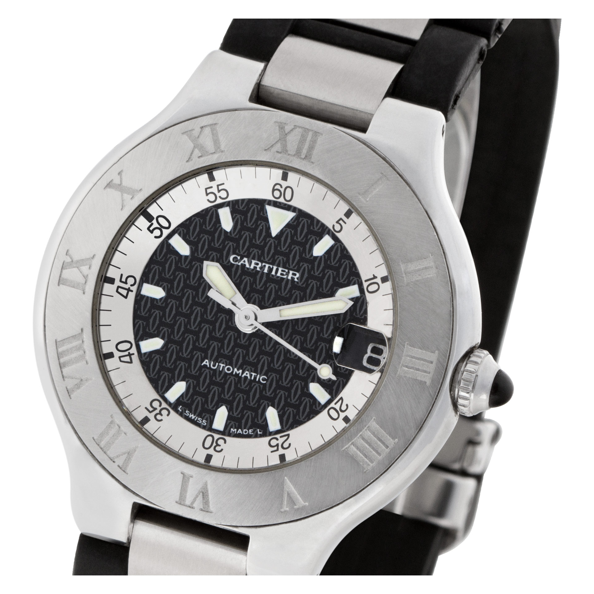 Cartier w10147u2 Autoscaph Automatic Unisex Stainless Steel 5