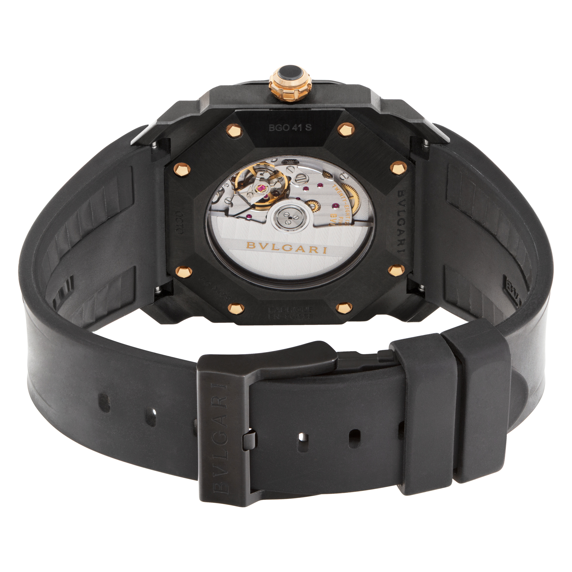 Bvlgari 102581/BGO41S OCTO Automatic Male PVD steel 5