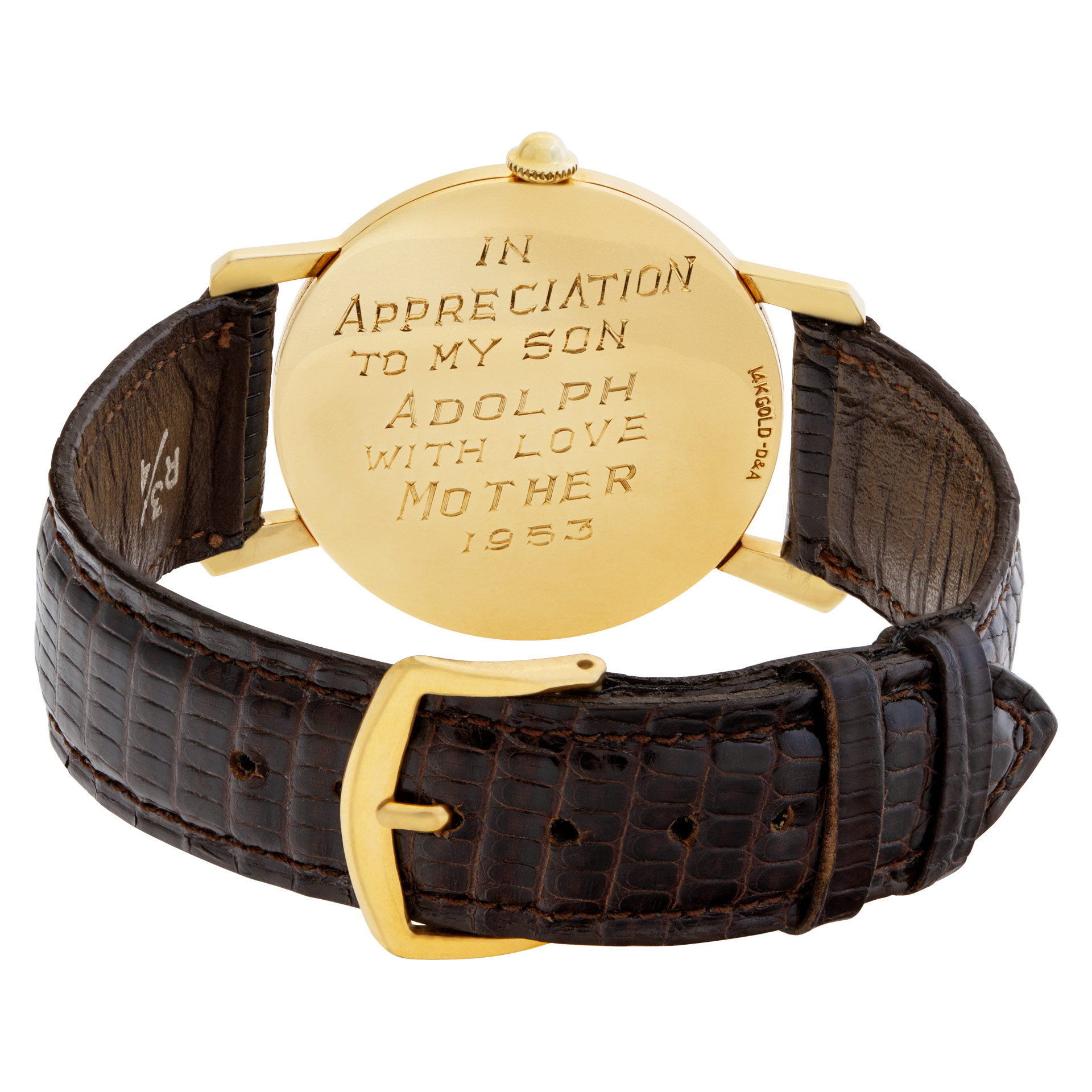 Omega B6535 Vintage Manual Unisex 14k yellow gold 5