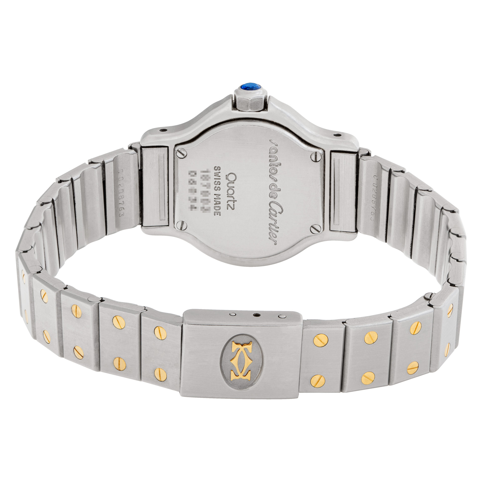 Cartier 187903 Santos Quartz Female Stainless Steel 5