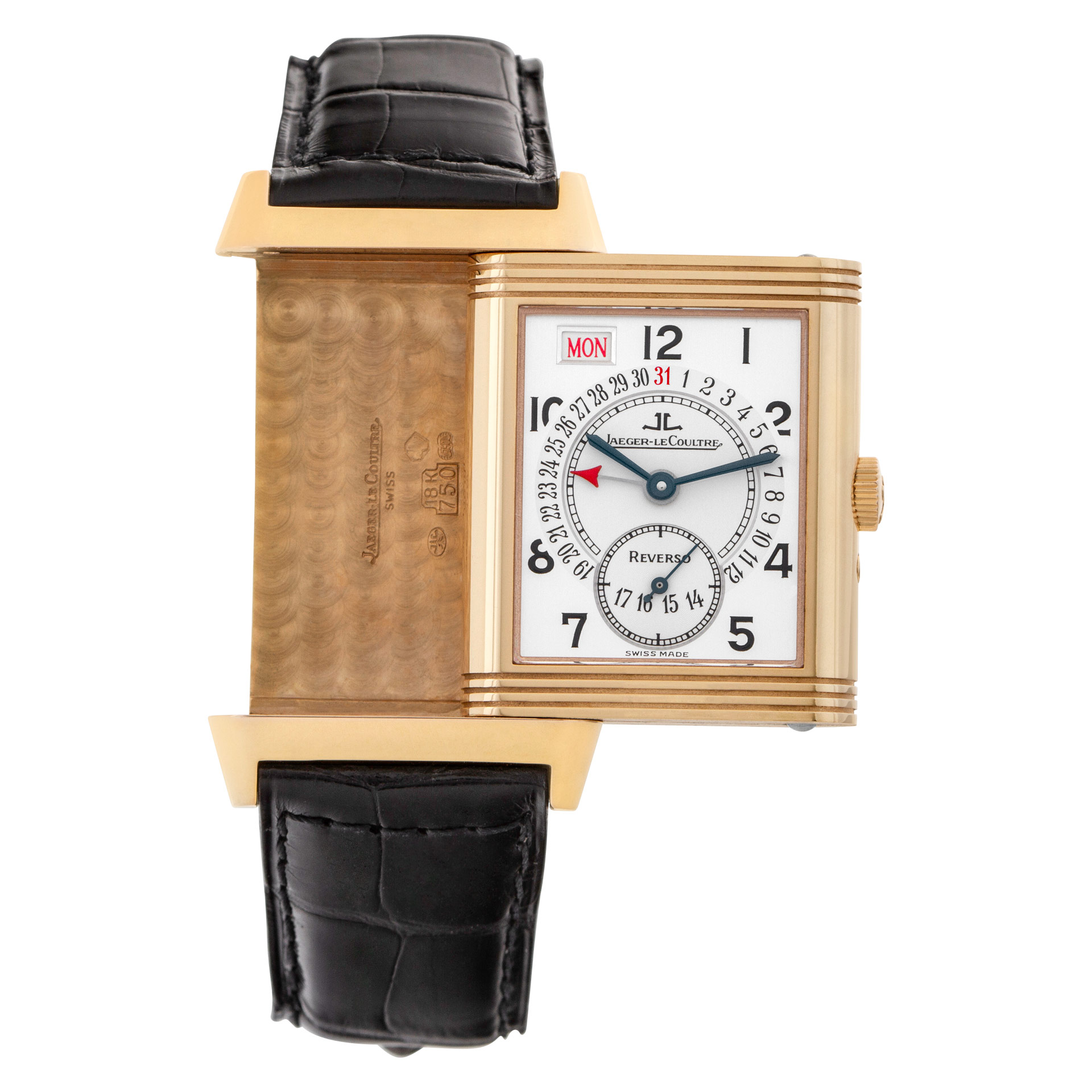 Jaeger LeCoultre 270.236 Reverso Manual Male 18k rose gold 5