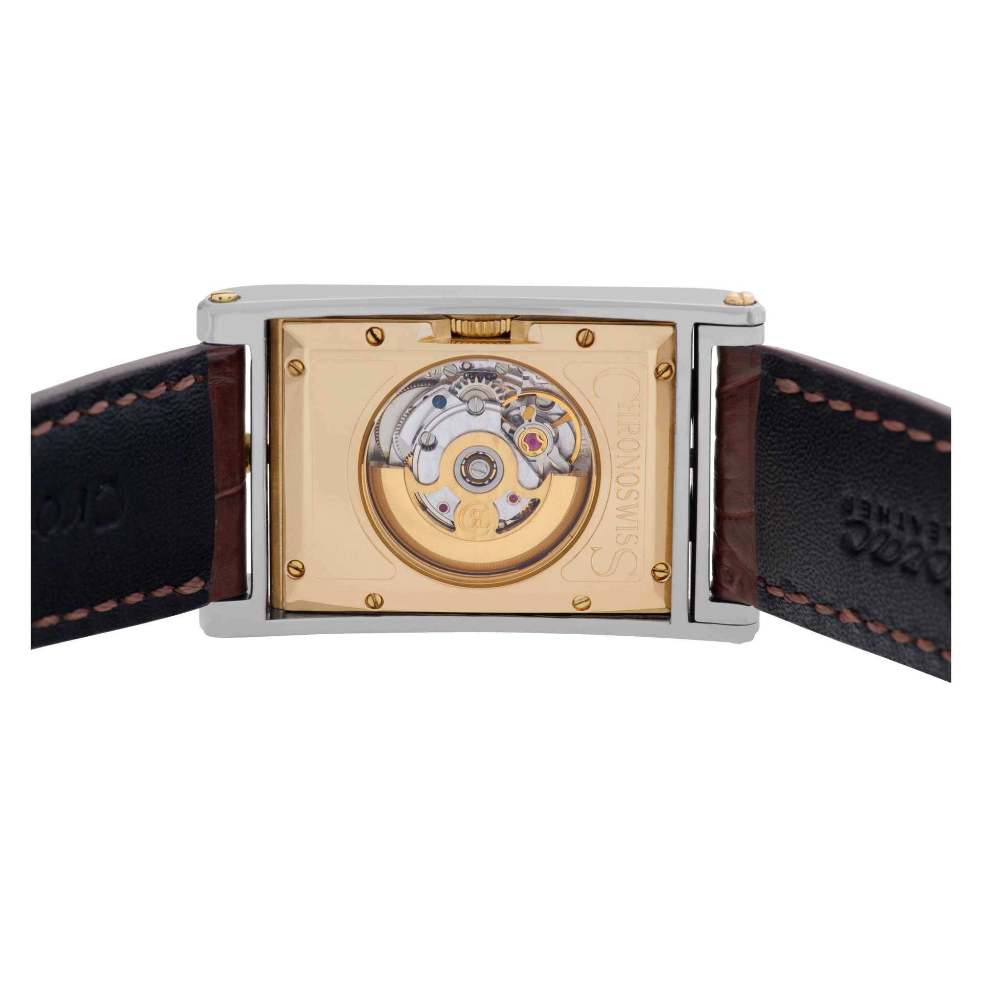 Chronoswiss ch2672 Cabrio Automatic Male 18k rose gold & stainless steel 5