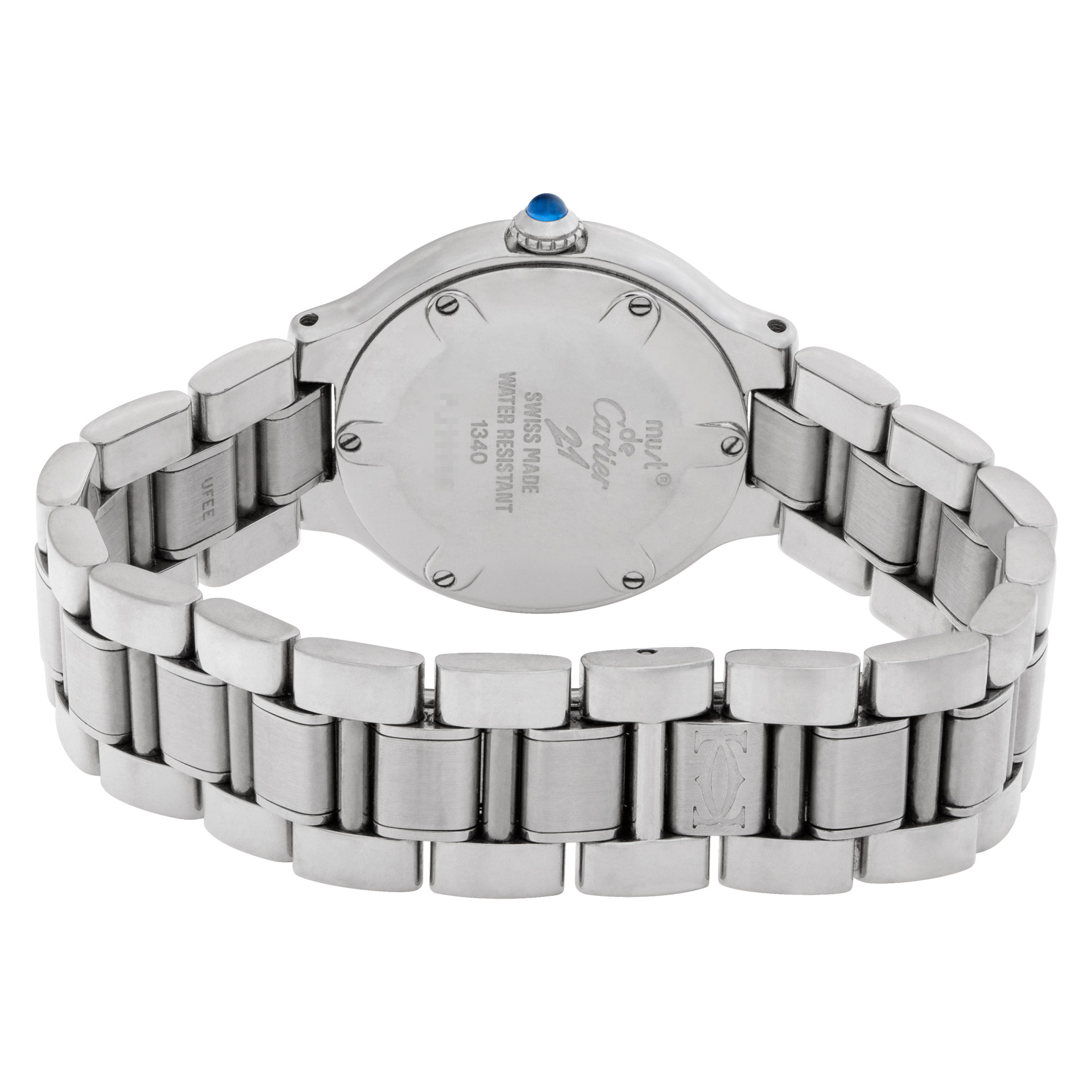 Cartier 1340 21 Quartz Female Stainless Steel 5