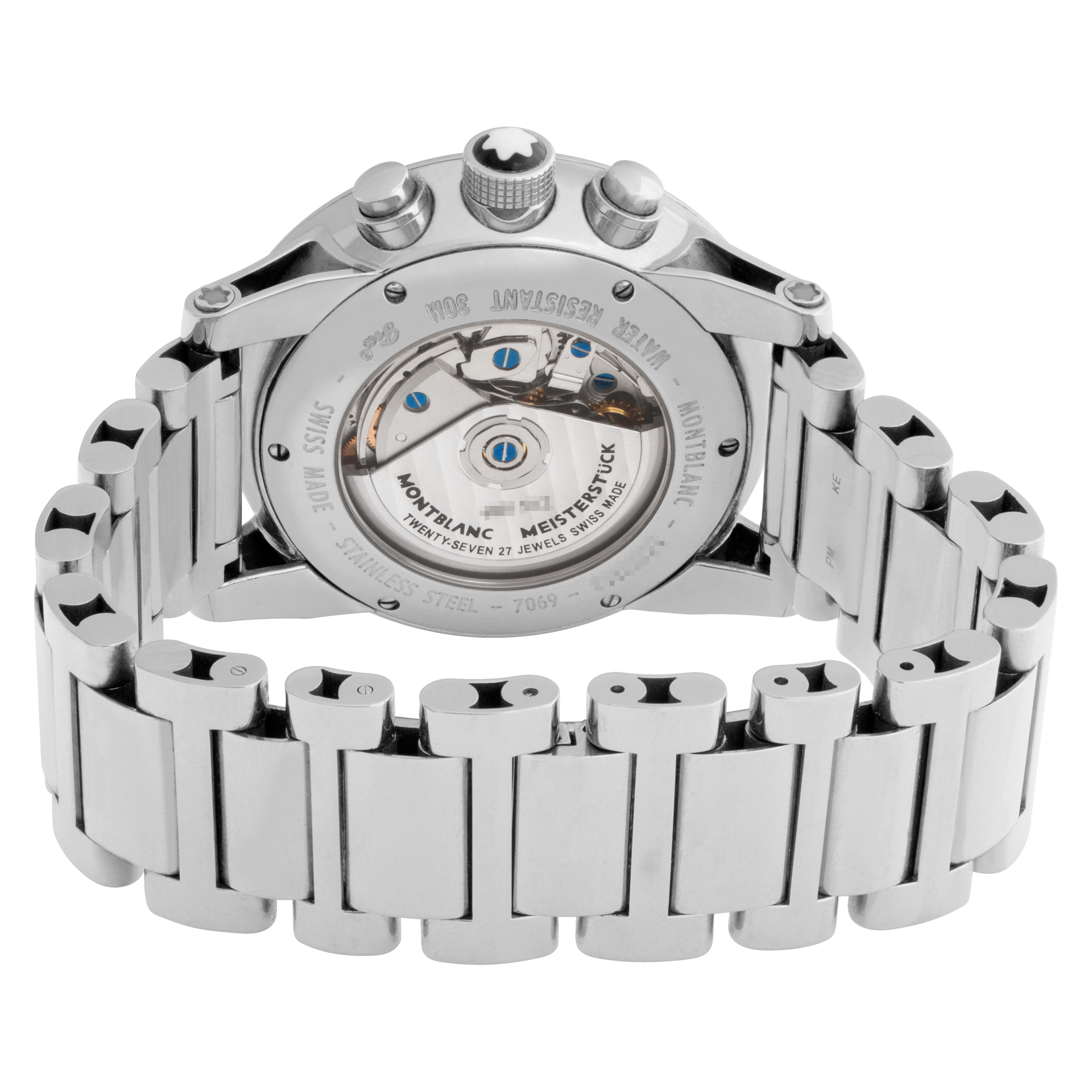 MontBlanc 7069 TimeWalker Automatic Male Stainless Steel 5