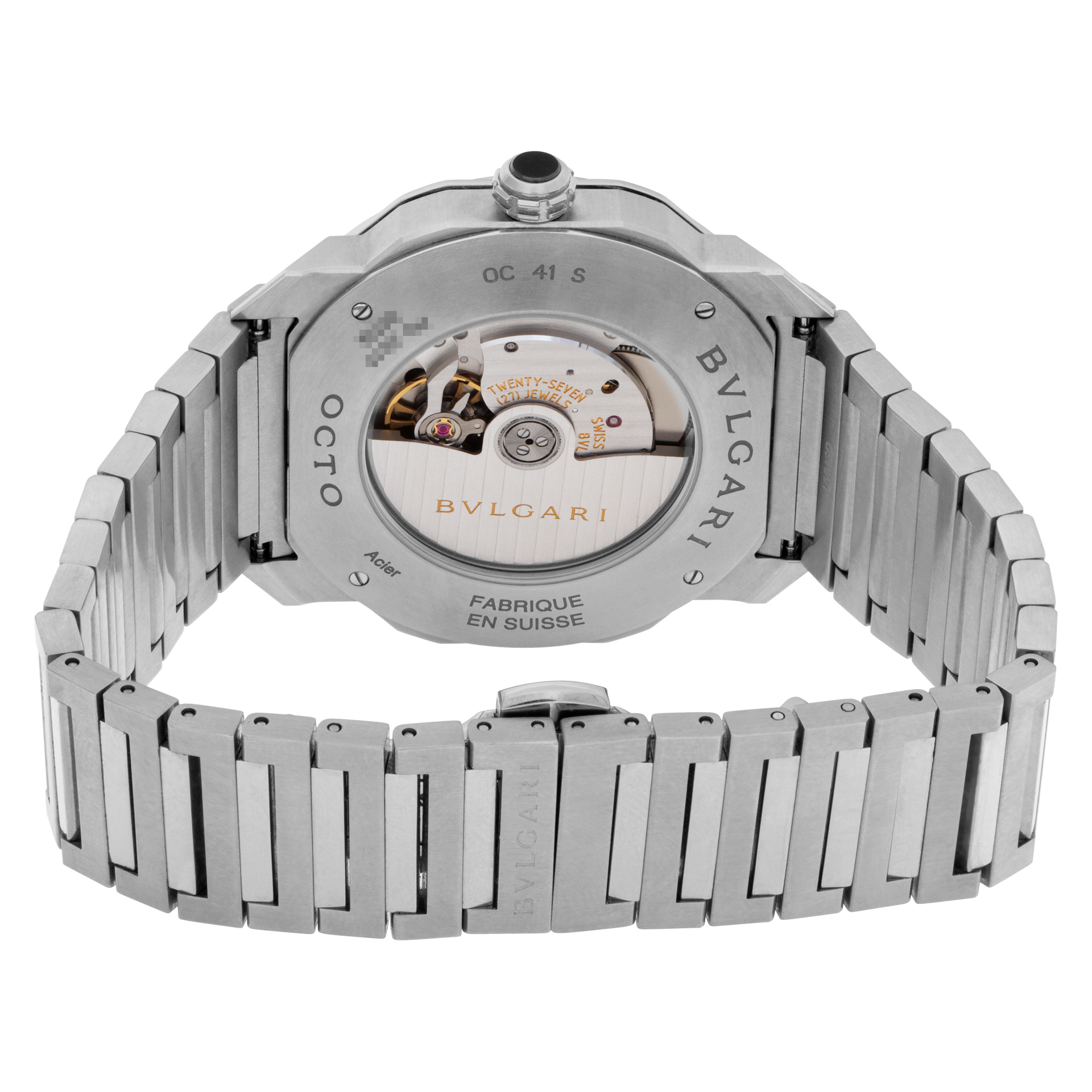 Bvlgari 102704 OCTO Automatic Male Stainless Steel 5
