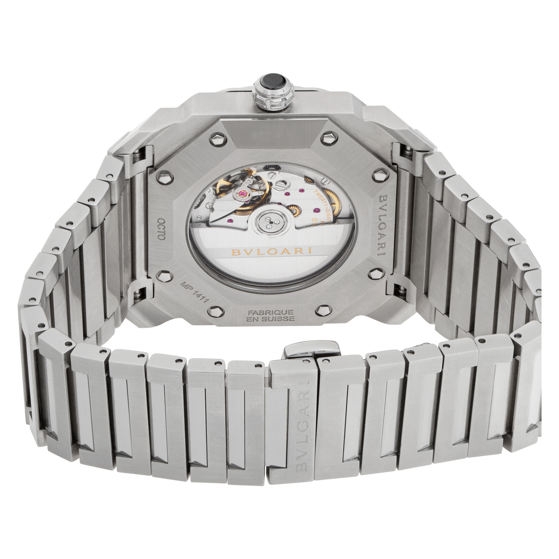 Bvlgari 102031 BGO 41 S Octo L Originale Automatic Male Stainless Steel 5