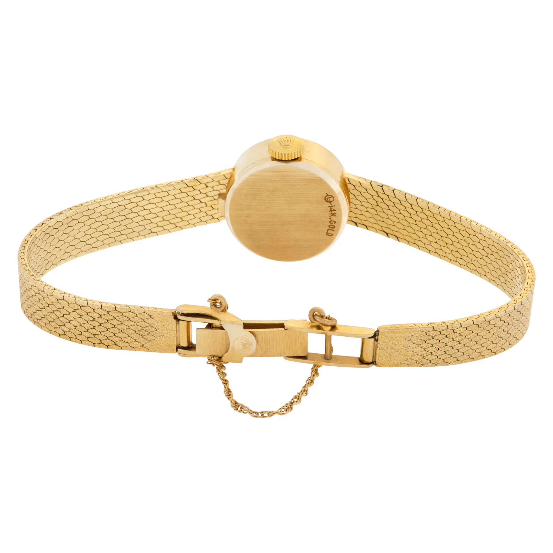 Rolex Cal. 1400 Orchid Manual Female 14k yellow gold 5