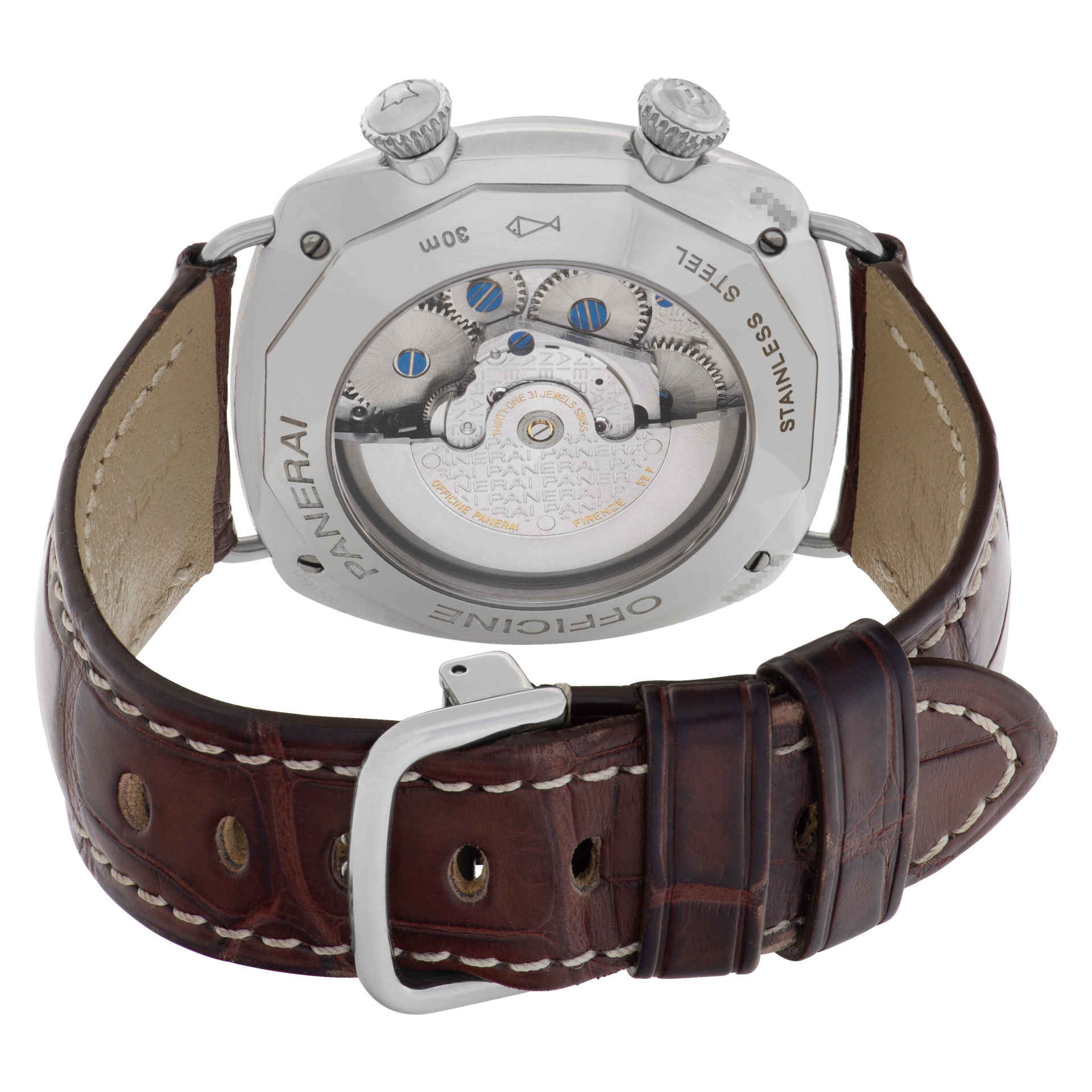 Panerai PAM00098 Radiomir Alarm Gmt Automatic Male Stainless Steel 5