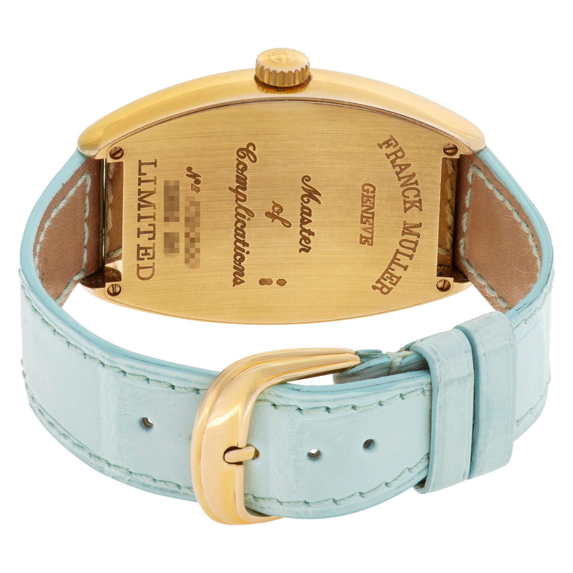 Franck Muller 2851 S6 Curvex Automatic Unisex 18k yellow gold 5