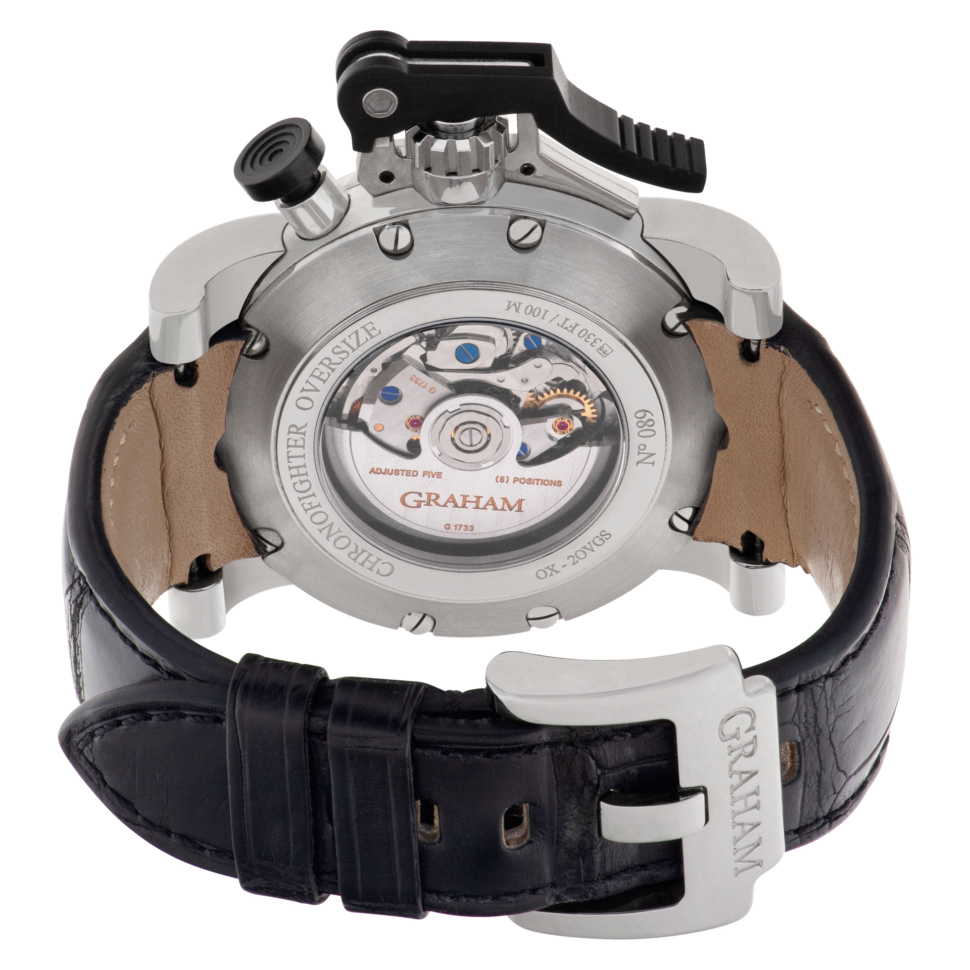 Graham 2CVBC.B15A Chronoflite GMT Automatic Male Stainless Steel 5