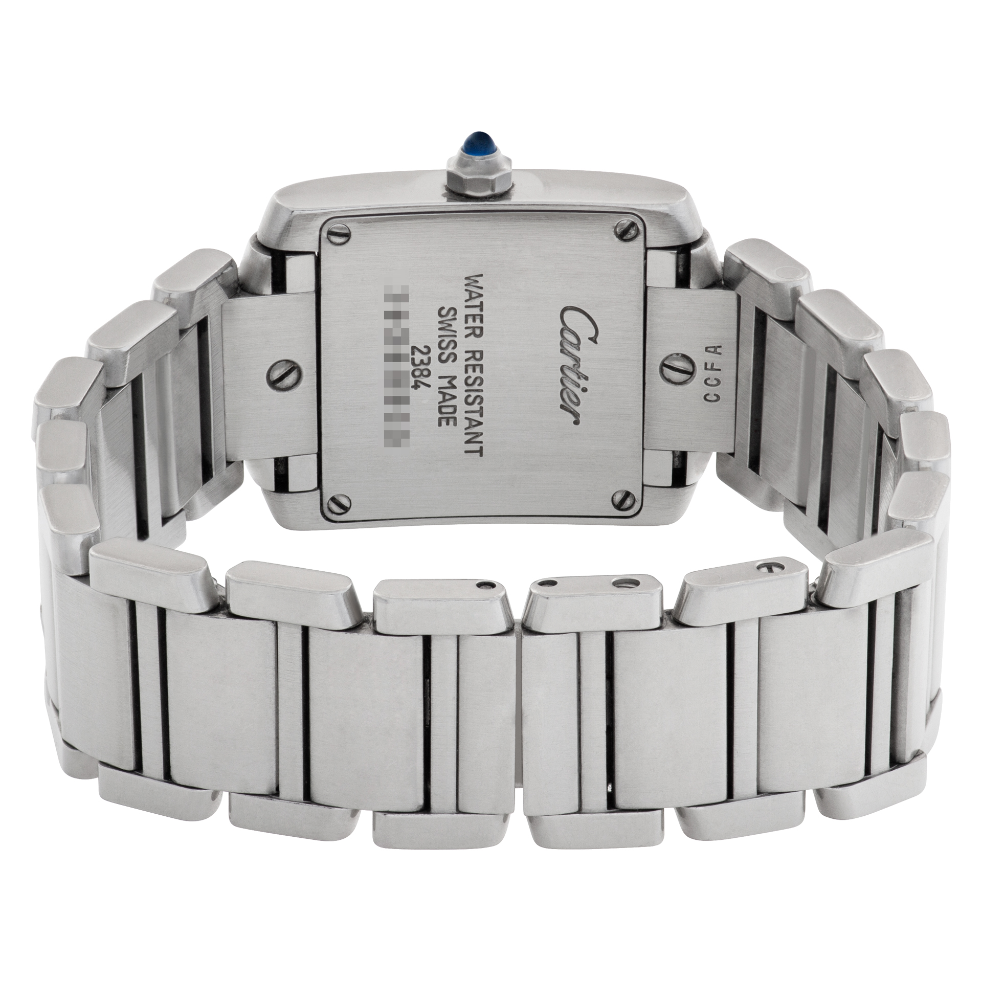 Cartier W51008Q3 Tank Francaise Quartz Female Stainless Steel 5