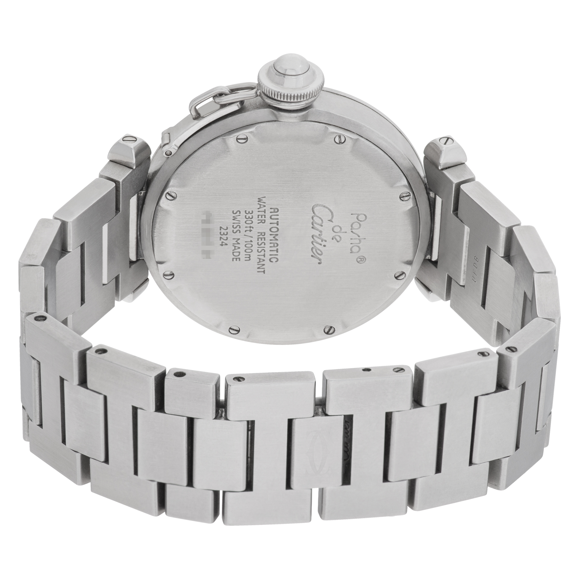 Cartier w31015m7 Pasha C Automatic Female Stainless Steel 5