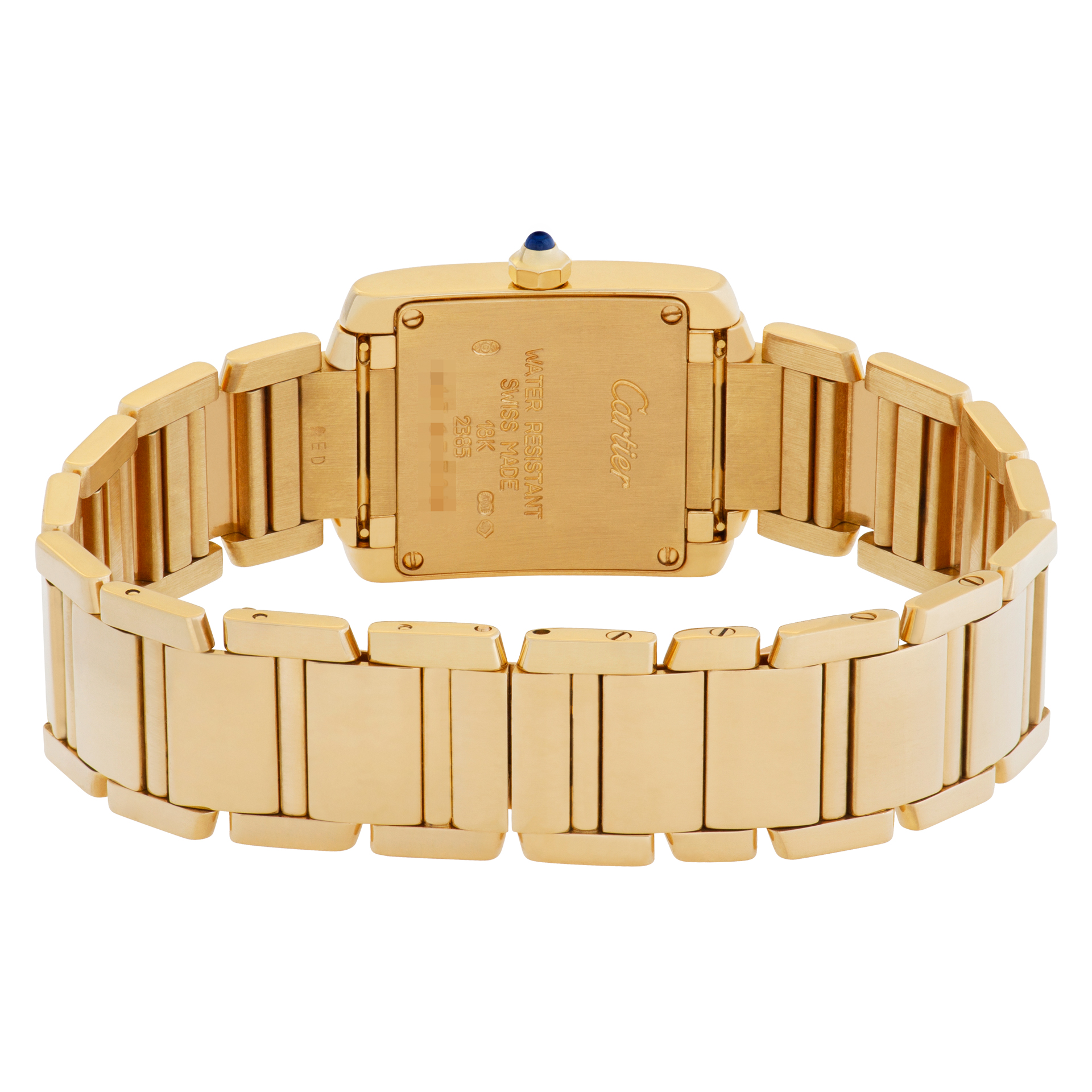 Cartier W50002N2 Tank Francaise Quartz Female 18k yellow gold 5