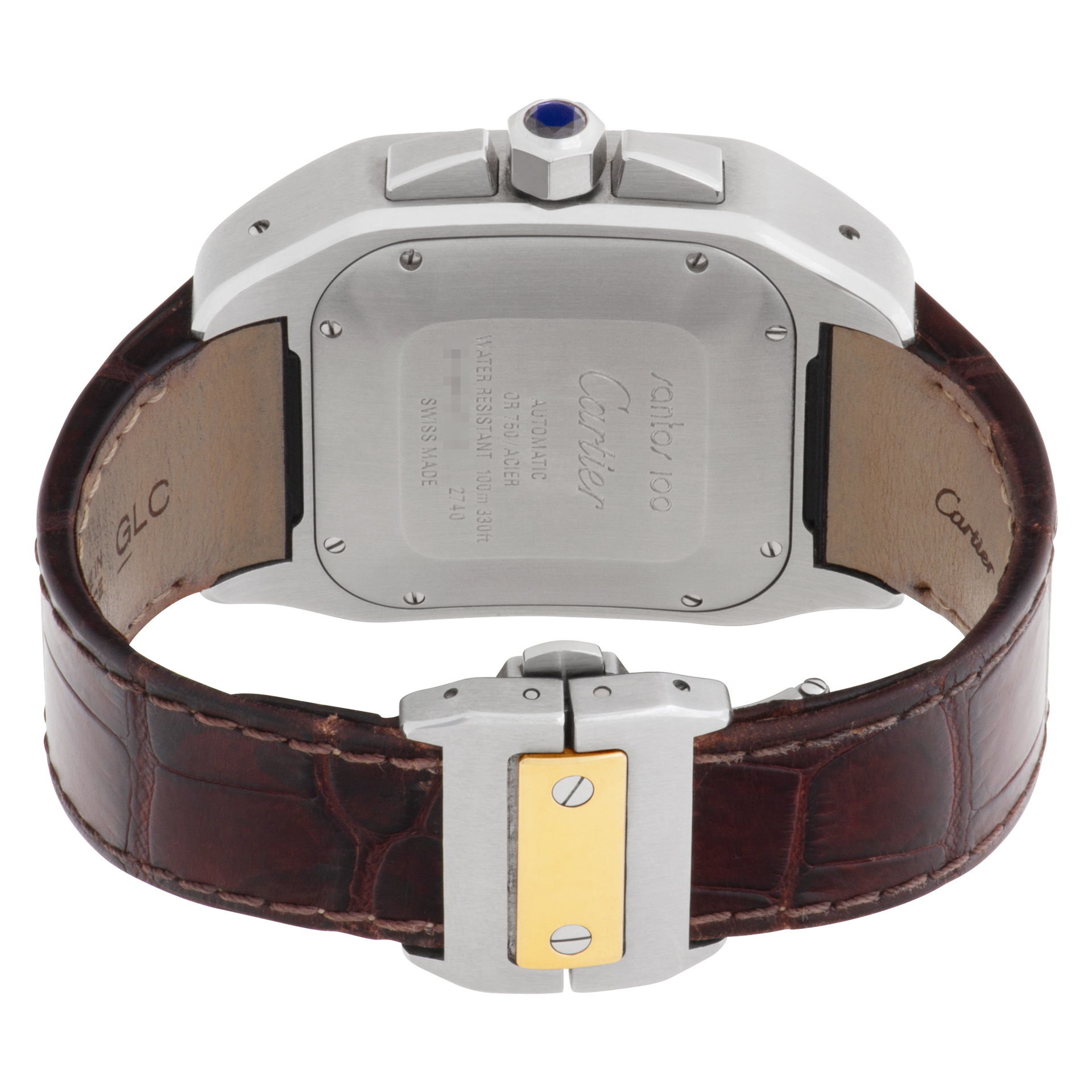 Cartier W20091X7 Santos 100 Automatic Male Stainless Steel 5
