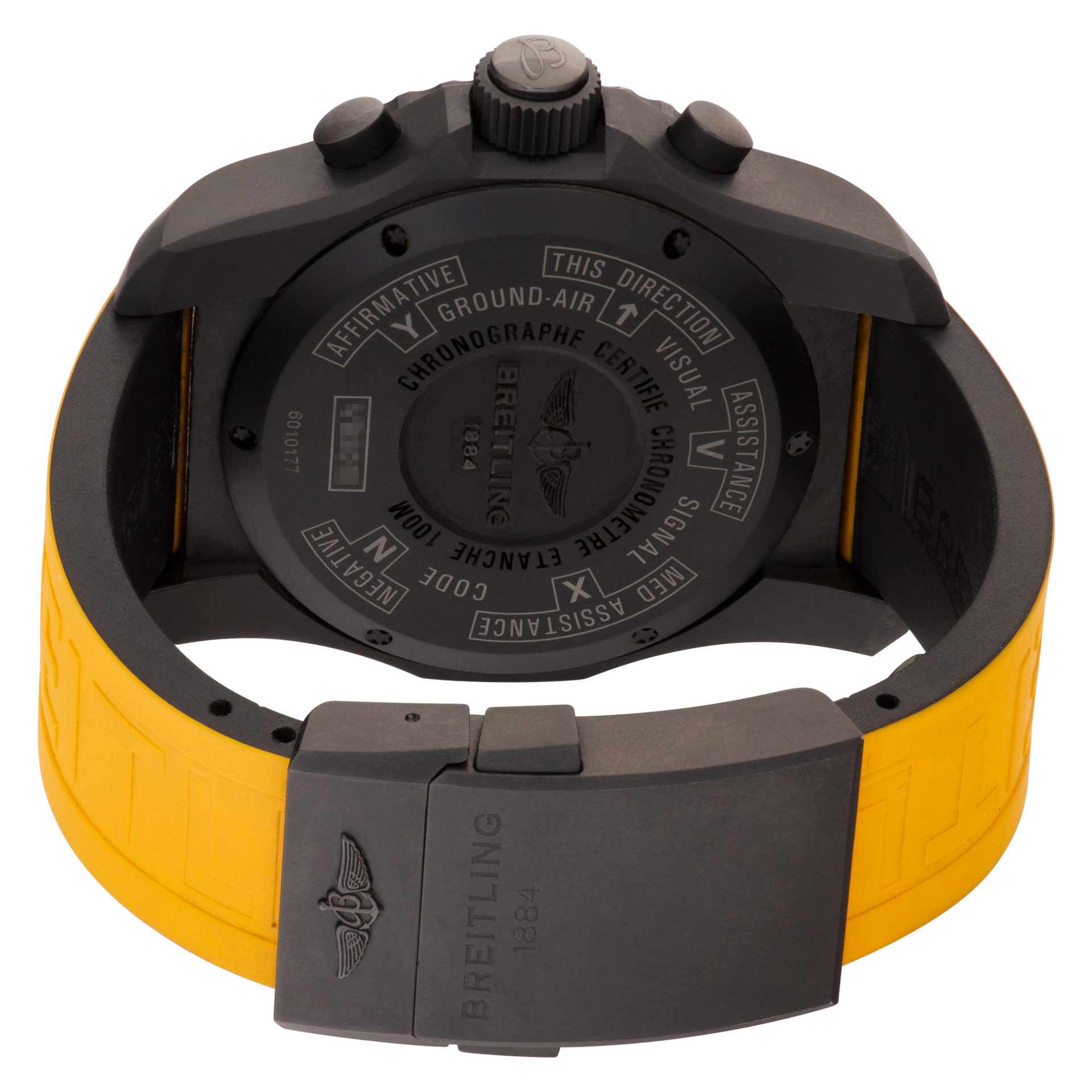Breitling VB5010 Cockpit Quartz Male Black Titanium 5