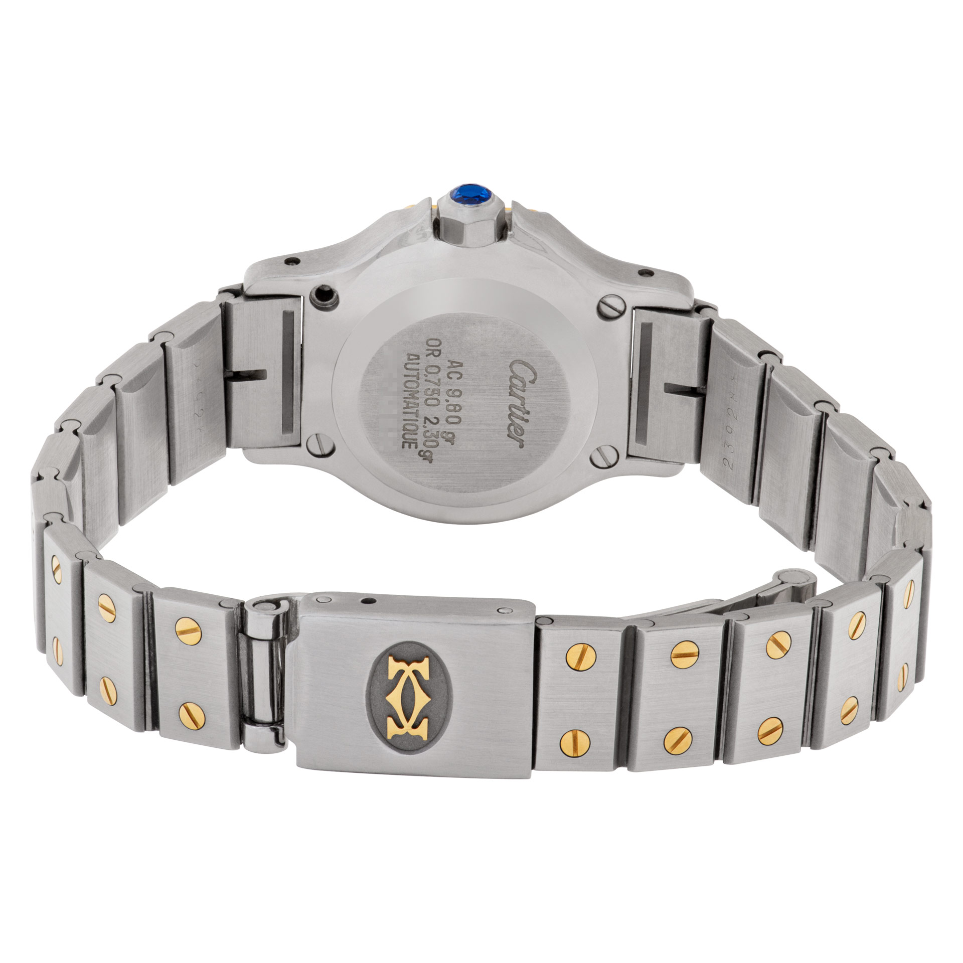 Cartier AC 980gr Santos Automatic Female Stainless Steel 5