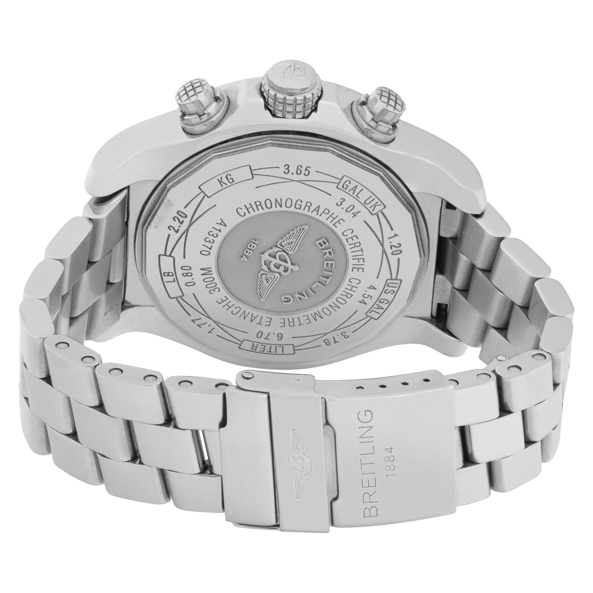 Breitling A13370 Super Avenger Automatic Male Stainless Steel 5