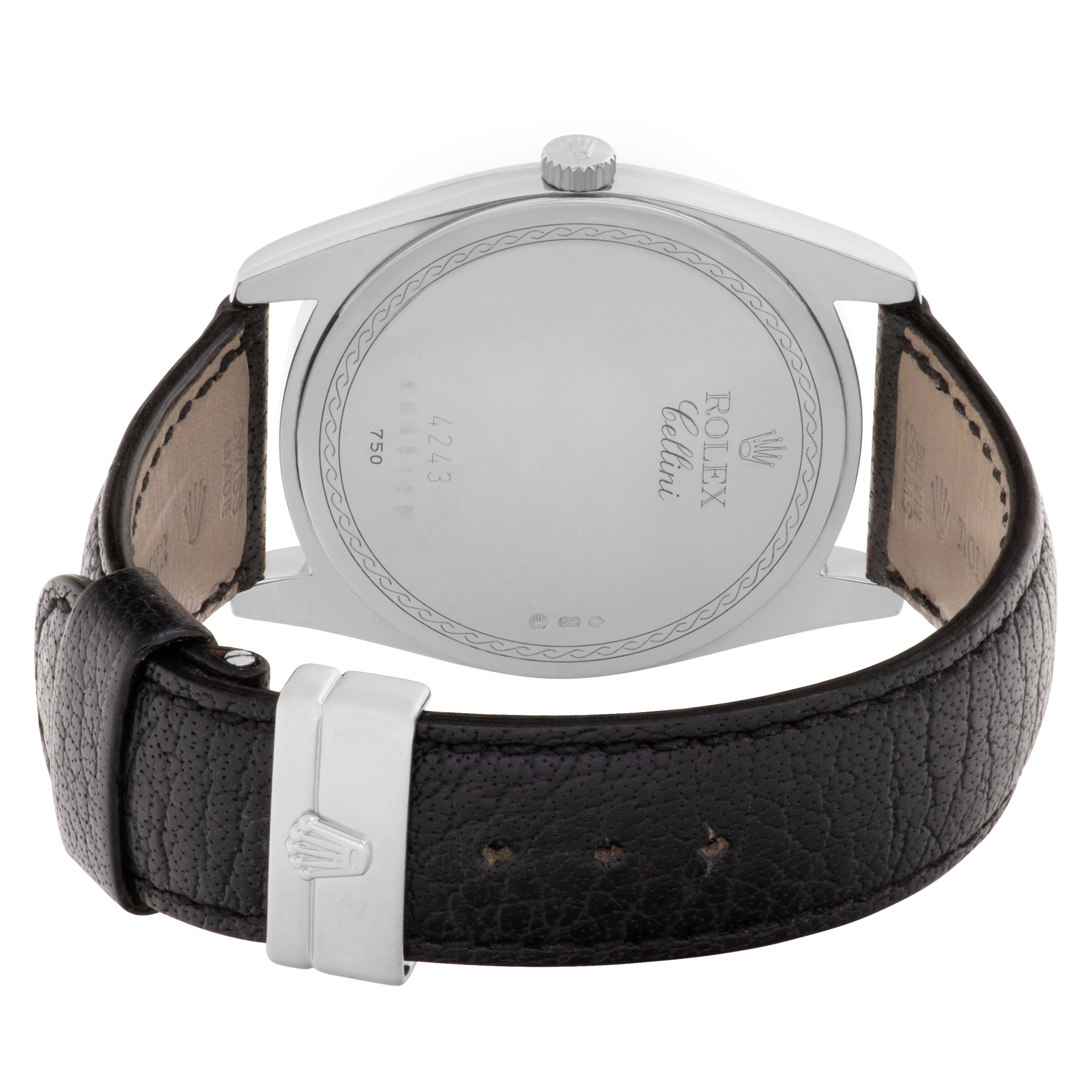 Rolex 4243 Cellini Manual Male 18k White Gold 5