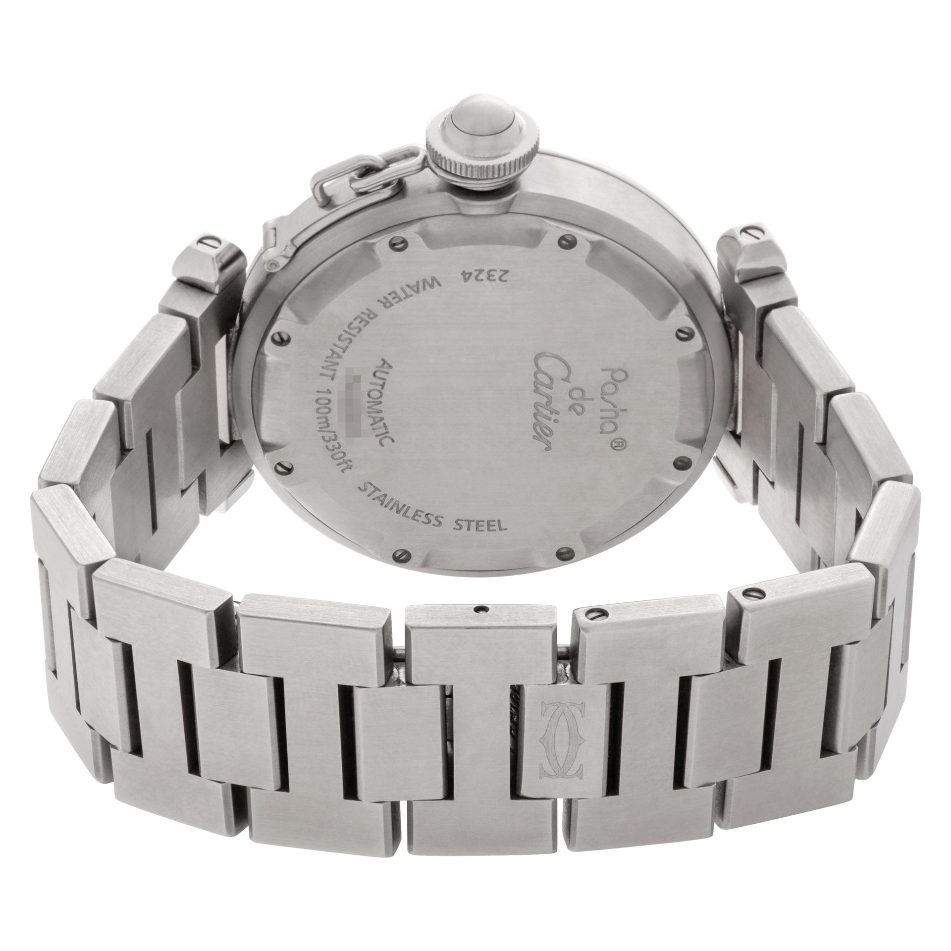 Cartier w31074M7 Pasha C Automatic Female Stainless Steel 5