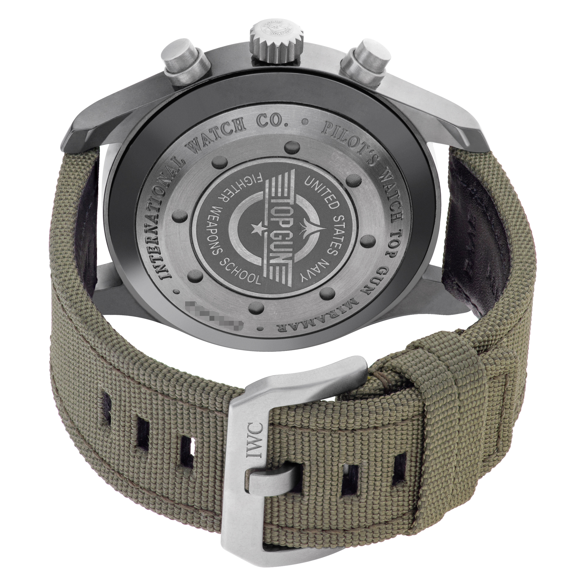 IWC IW388002 Pilots Chronograph Manual Male titanium & ceramic 5