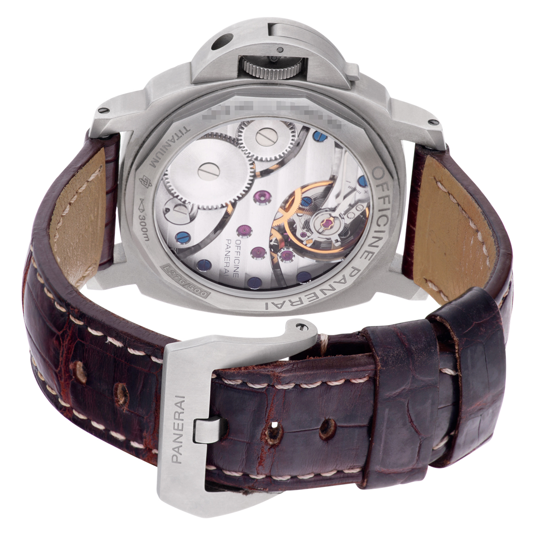 Panerai PAM00112 Luminor Manual Male Titanium 5