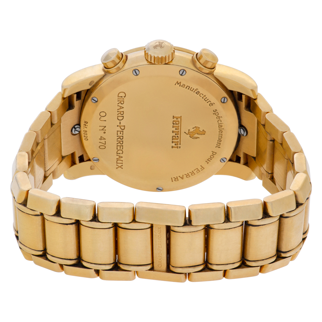Girard Perregaux 8020 Ferrari Automatic Male 18k yellow gold 5