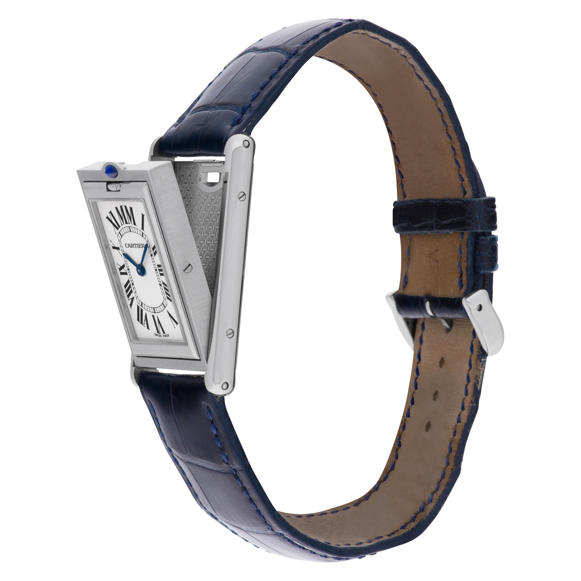 Cartier W1011358 Basculante Manual Male Stainless Steel 5