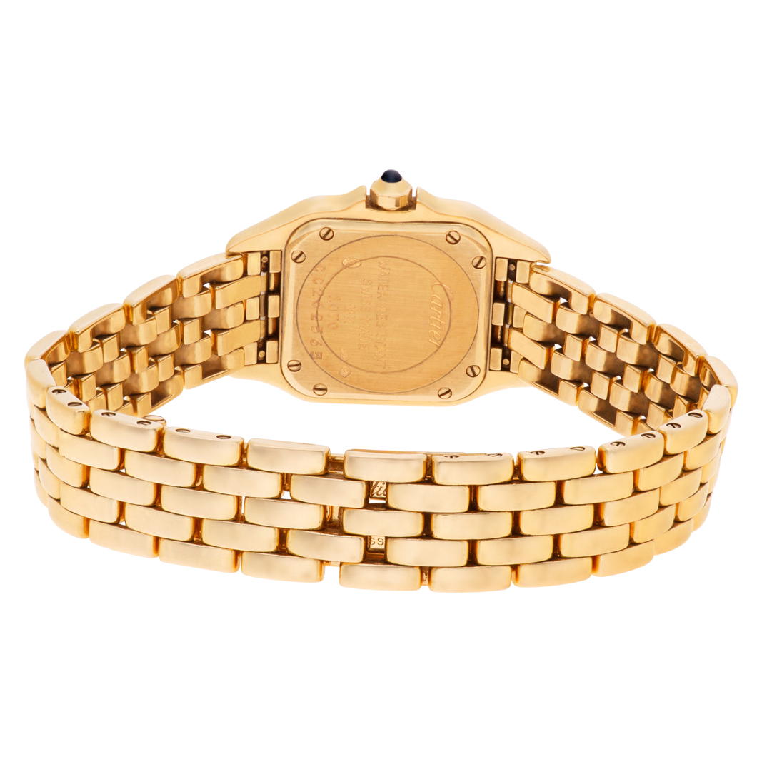 Cartier w25022b9 Panthere Quartz Female 18k yellow gold 5