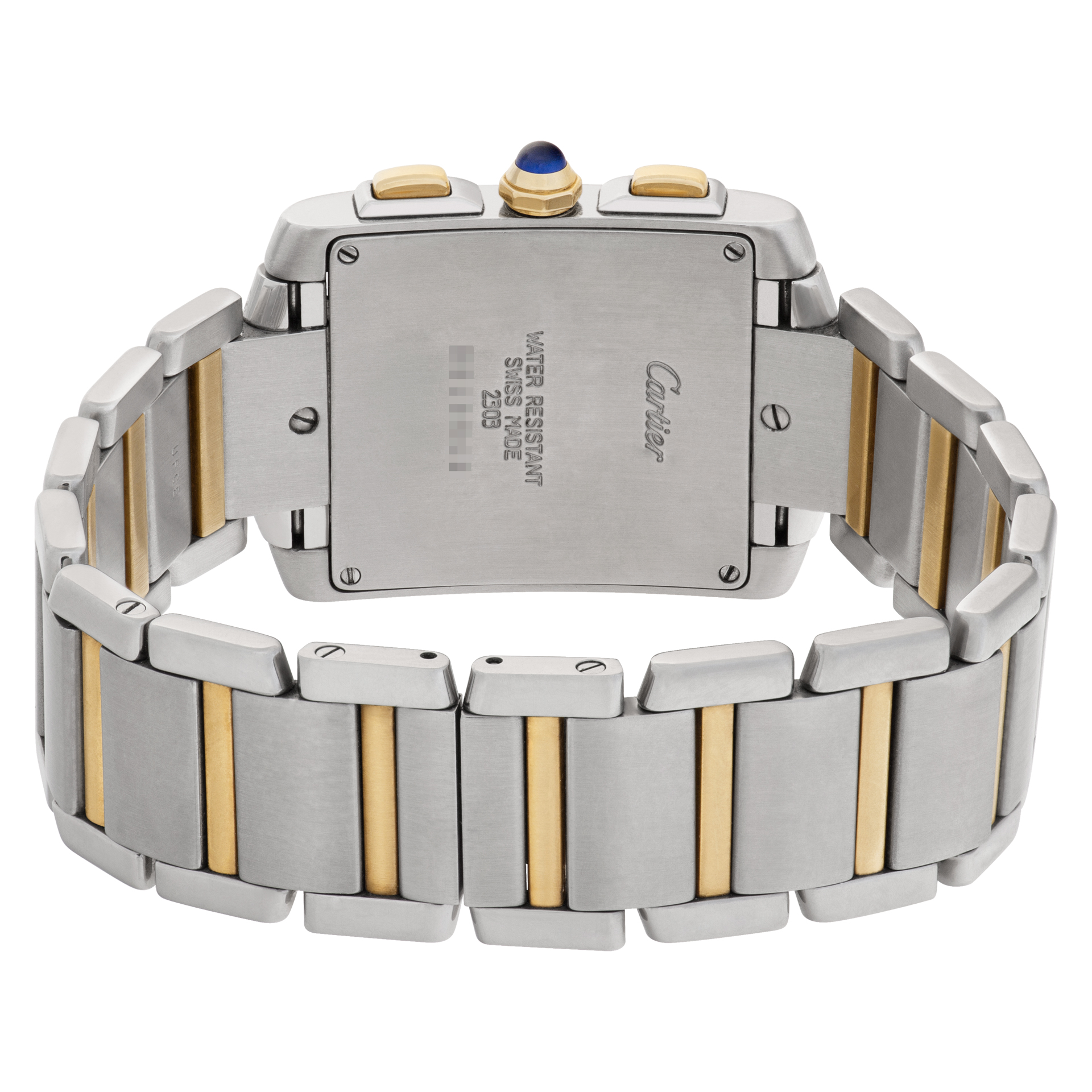 Cartier W51004Q4 Tank Francaise Quartz Unisex Stainless Steel 5