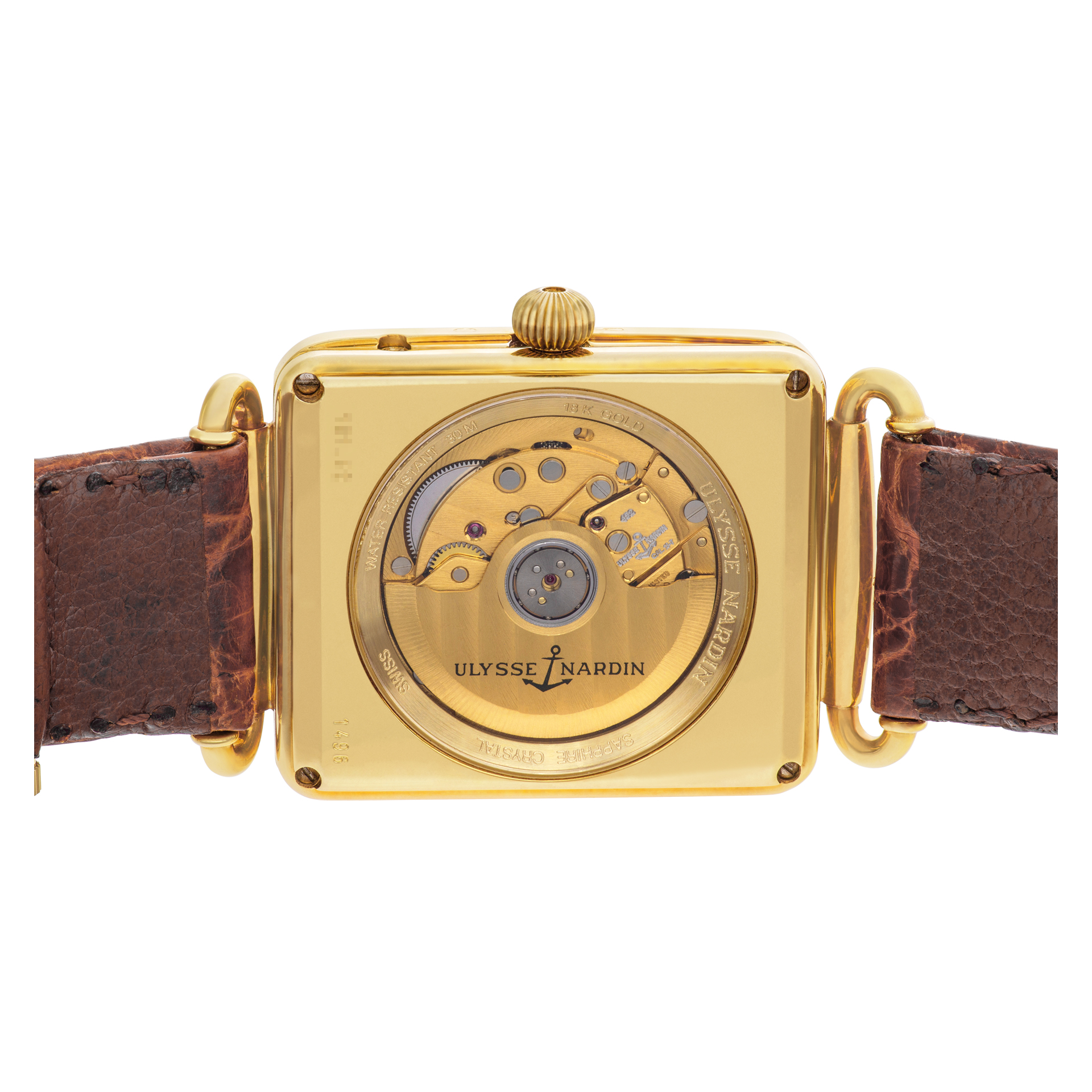 Ulysse Nardin 161.42 Michelango Automatic Male 18k yellow gold 5