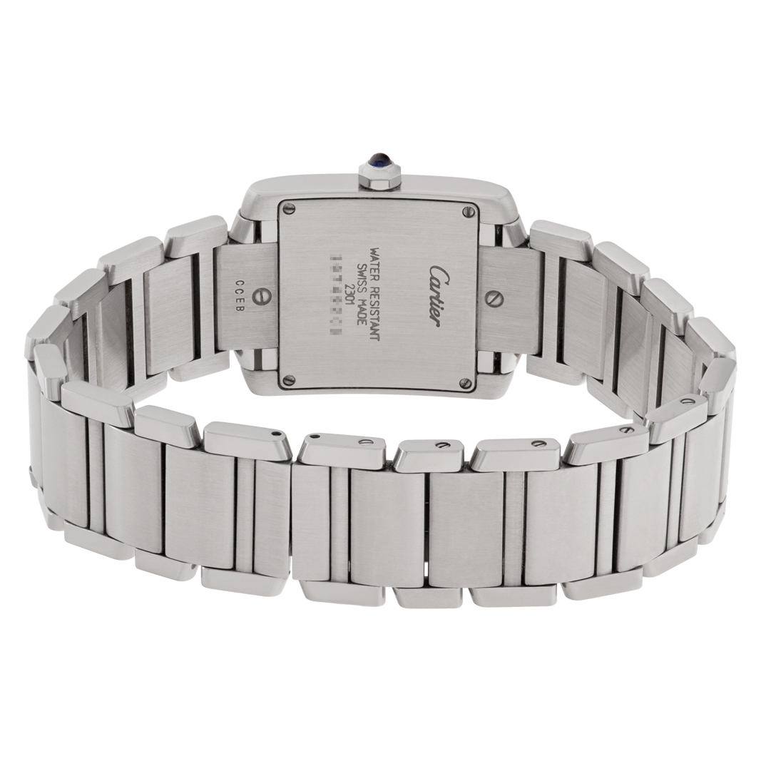 Cartier WSTA0005 Tank Francaise Quartz Female Stainless Steel 5