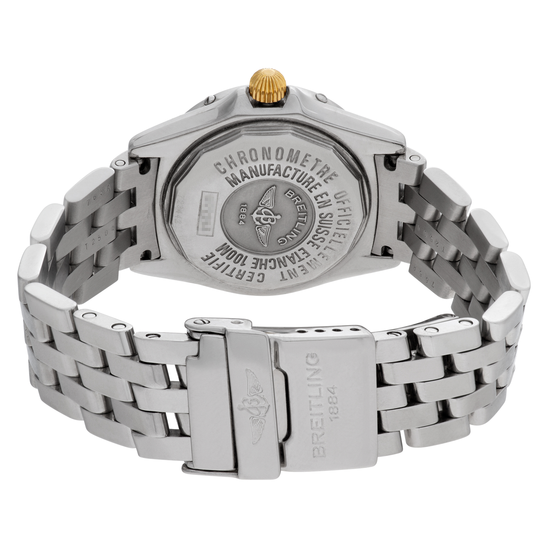 Breitling B72345 Callistino Quartz Female 18k gold & Stainless Steel 5