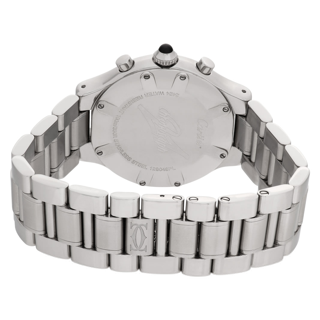 Cartier W10172T2 Chronoscaph 21 Quartz Unisex Stainless Steel 5