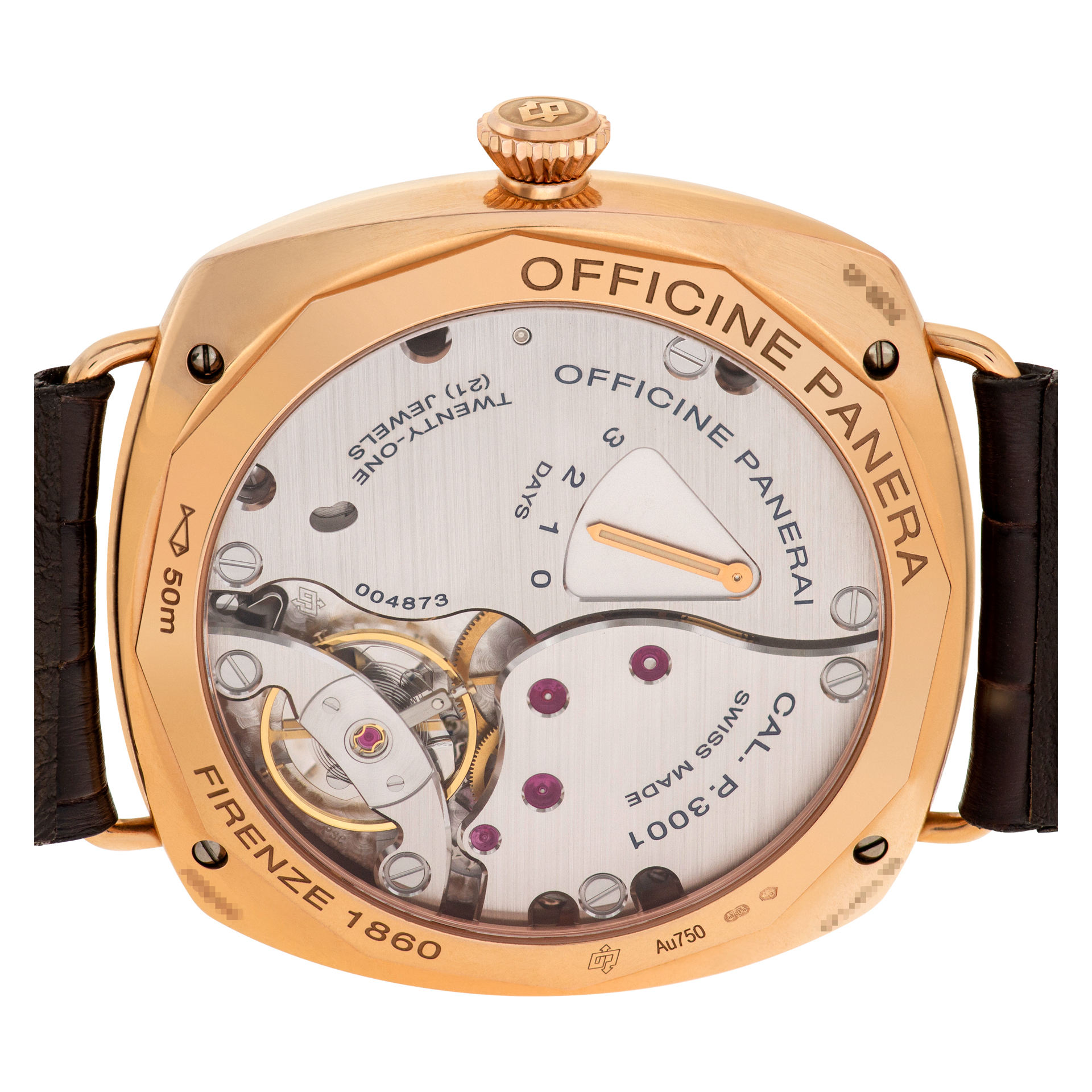 Panerai PAM00421 Radiomir Manual Male 18k rose gold 5