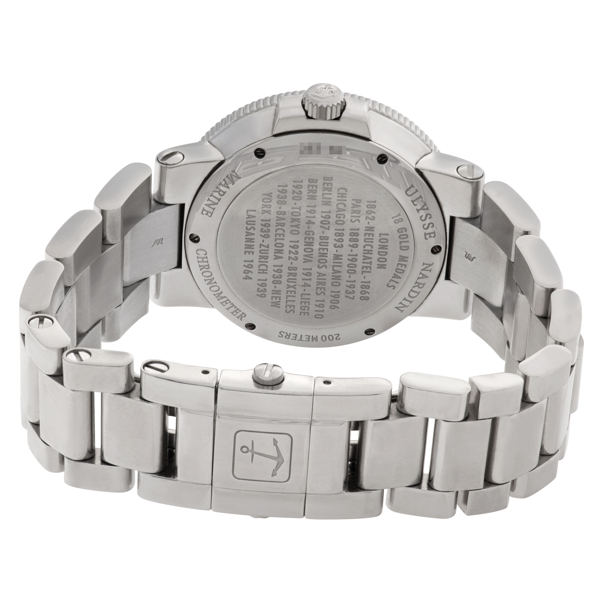 Ulysse Nardin 26366 Maxi Marine Automatic Male Stainless Steel 5