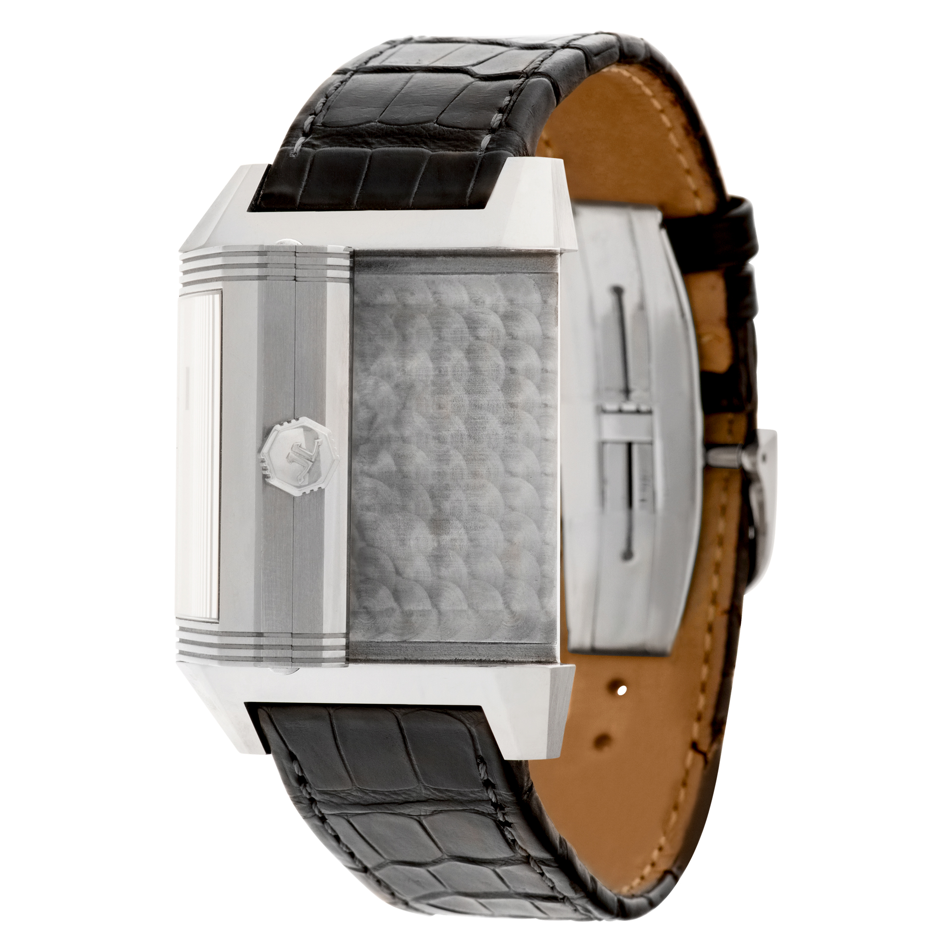 Jaeger LeCoultre 230.8.77 Reverso Automatic Male Stainless Steel 5