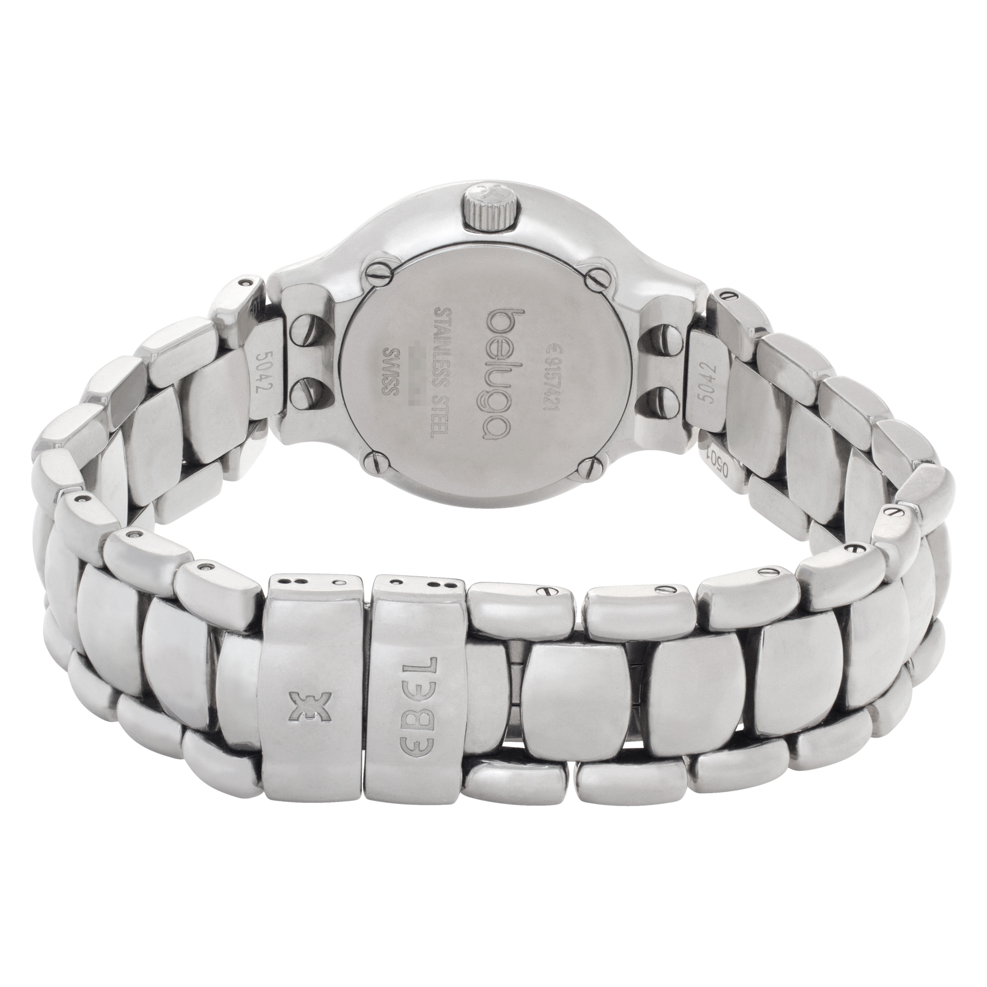 Ebel 9157421 Beluga Quartz Female Stainless Steel 5