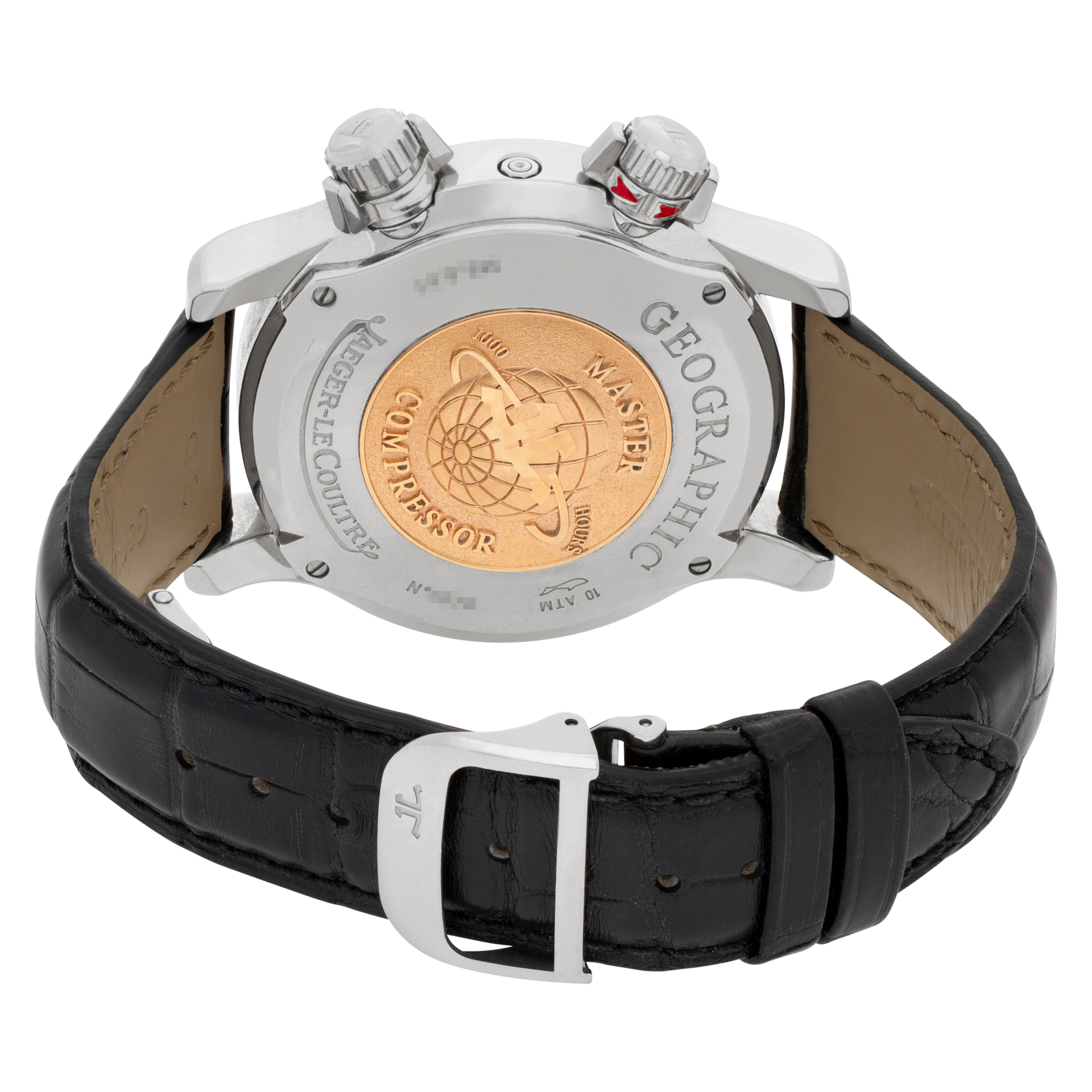 Jaeger LeCoultre 146.8.83 Geographic Automatic Male Stainless Steel 5