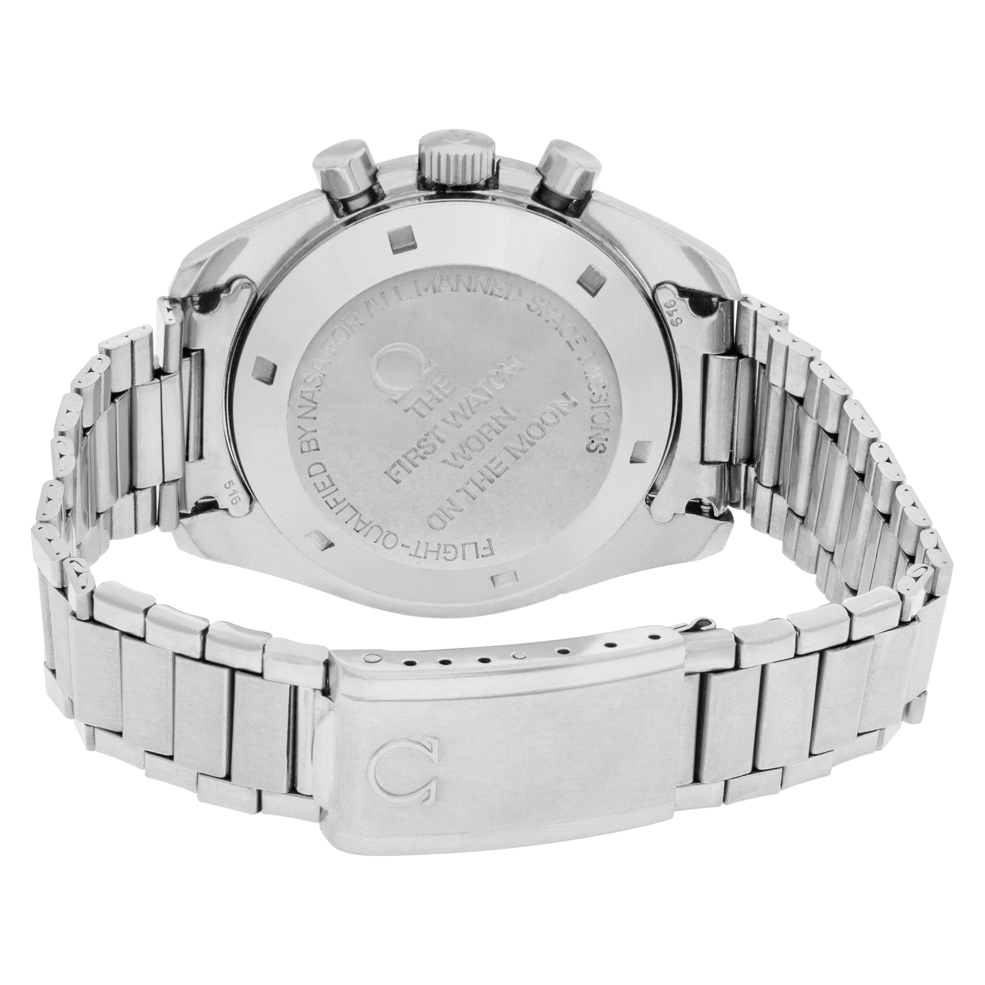 Omega 14502269st Speedmaster Manual Male Stainless Steel 5