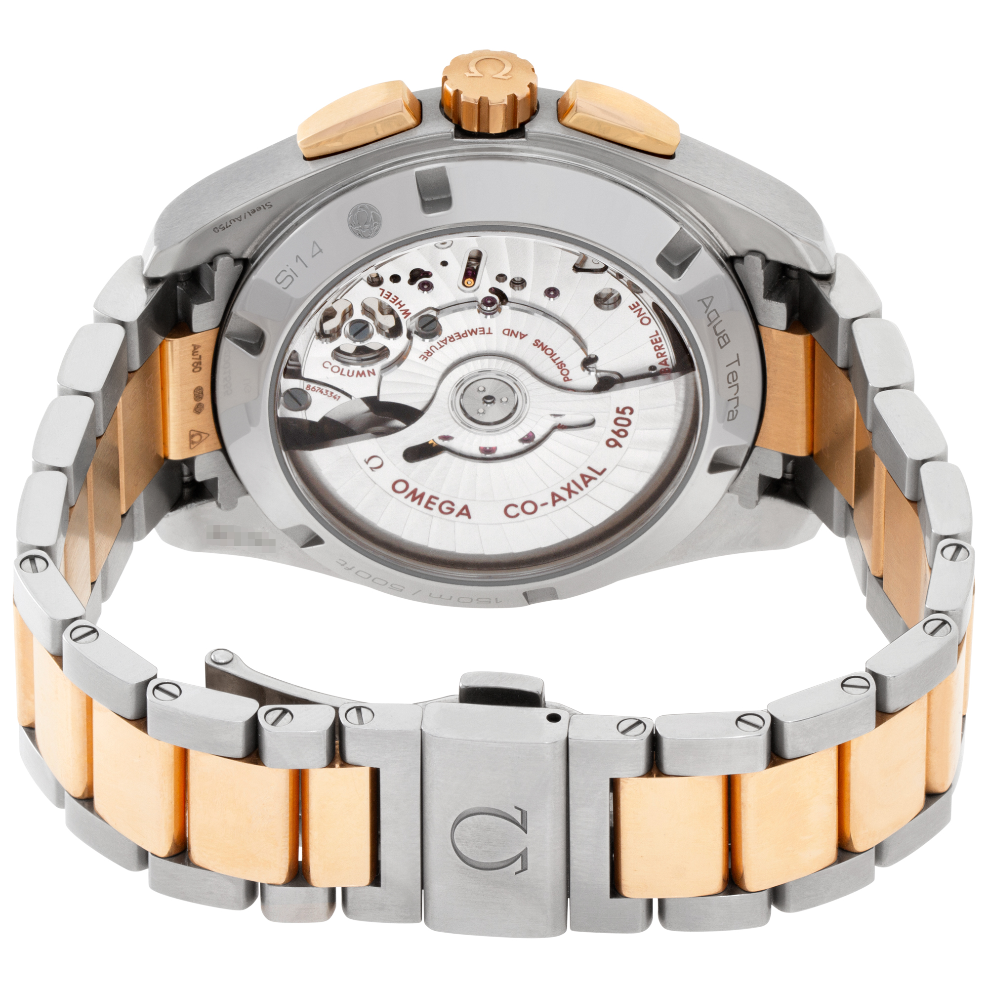 Omega 231.20.43.52.06.001 Seamaster Aqua Terra Automatic Male stainless steel & rose gold 5